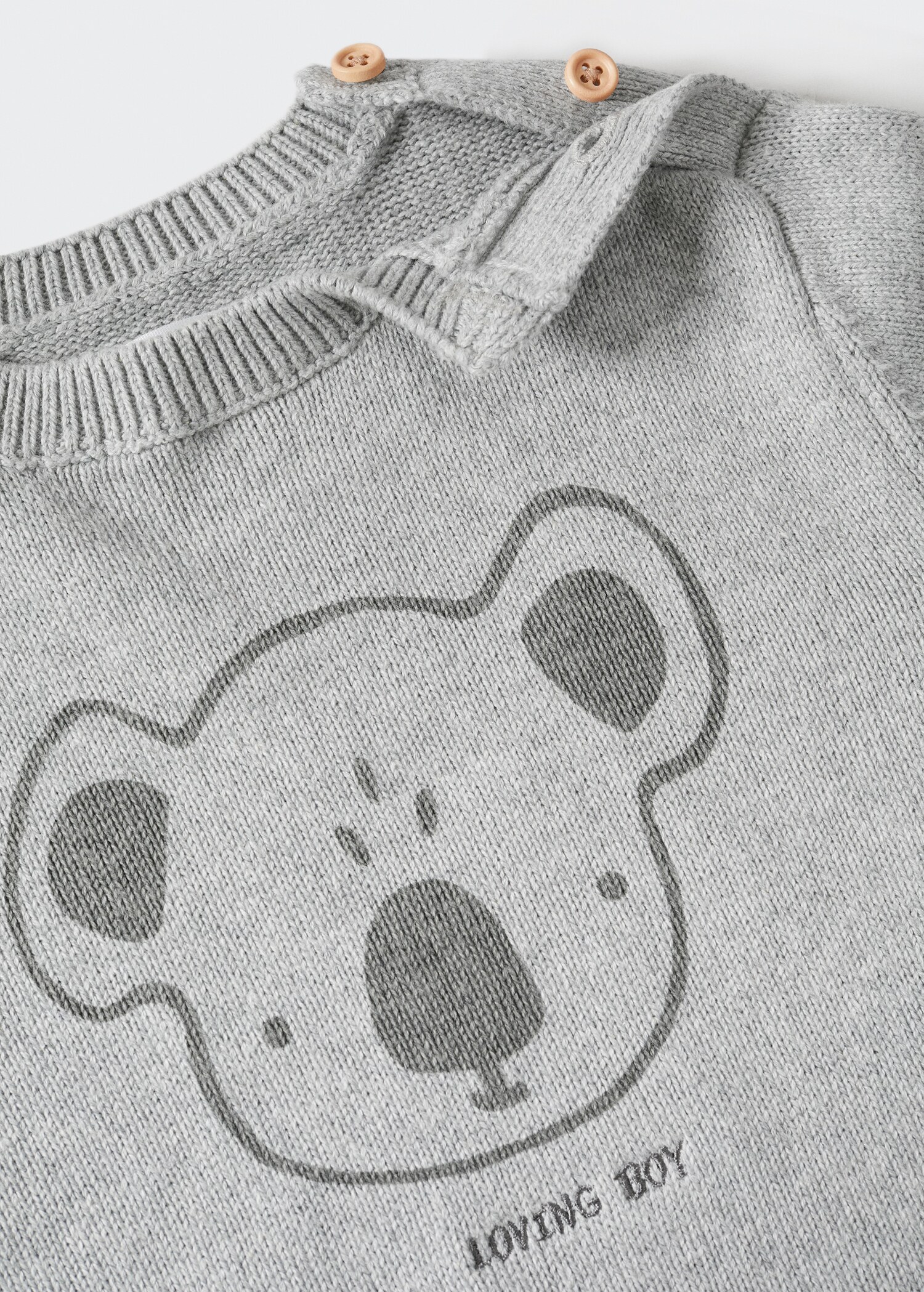 Printed knit sweater - Details of the article 9