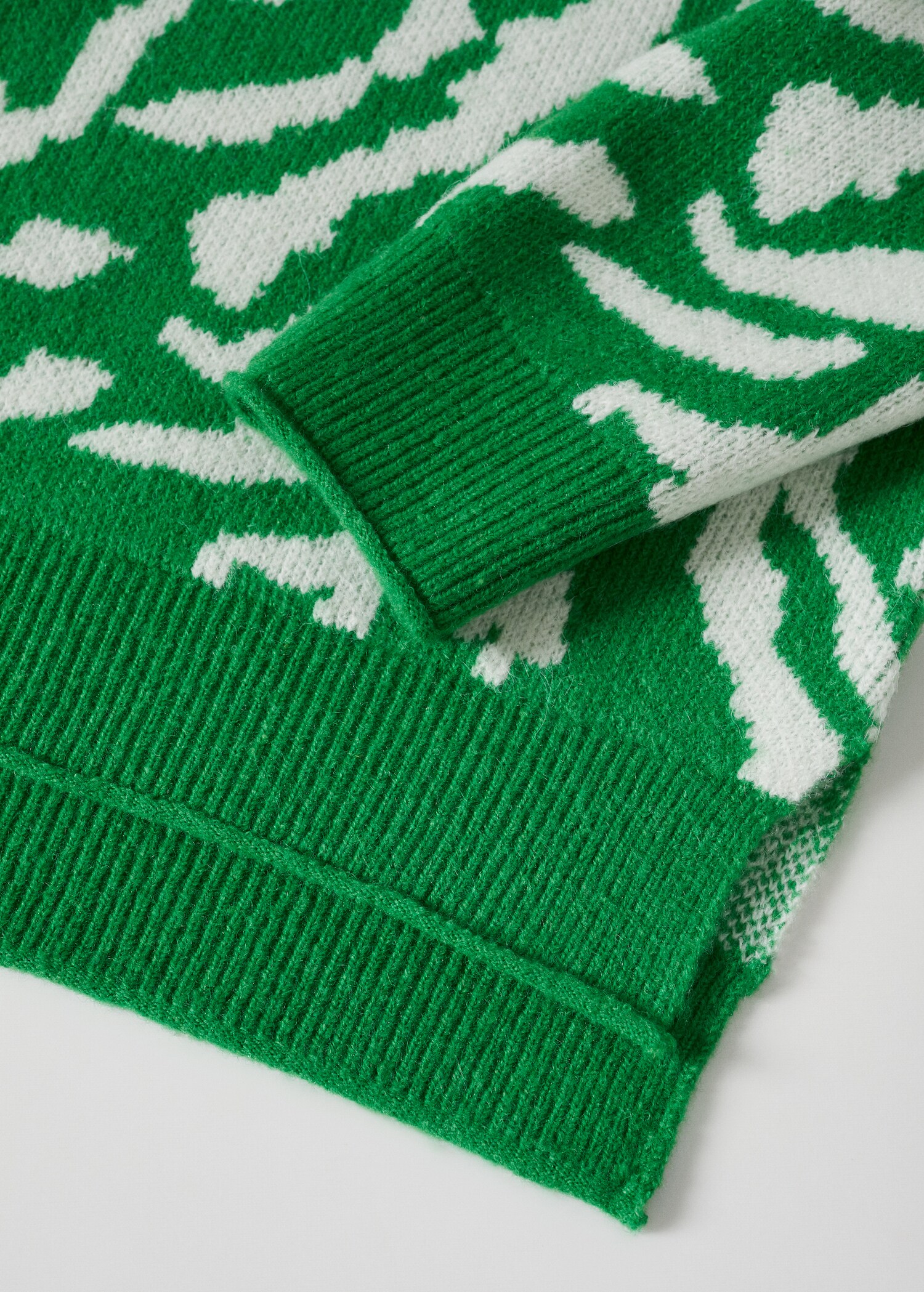 Strickpullover mit Animal Print - Detail des Artikels 8