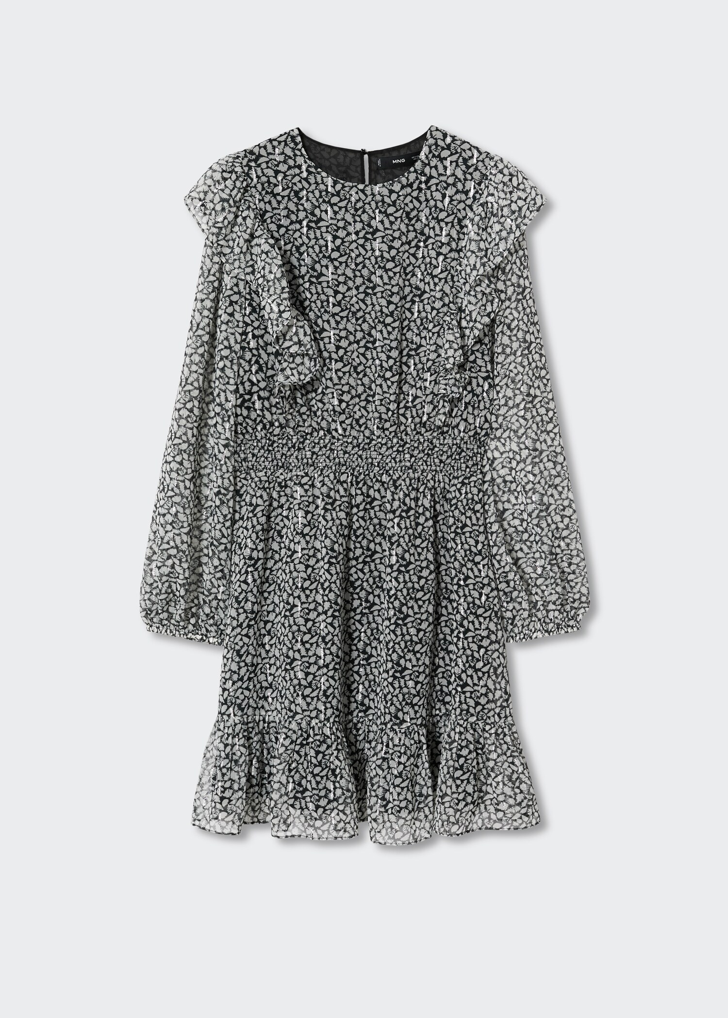Mintás rövid ruha - Termék modell nélkül