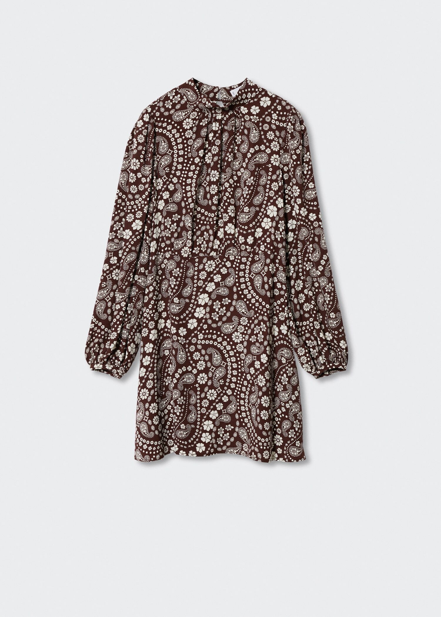 Flowy printed dress - Article without model