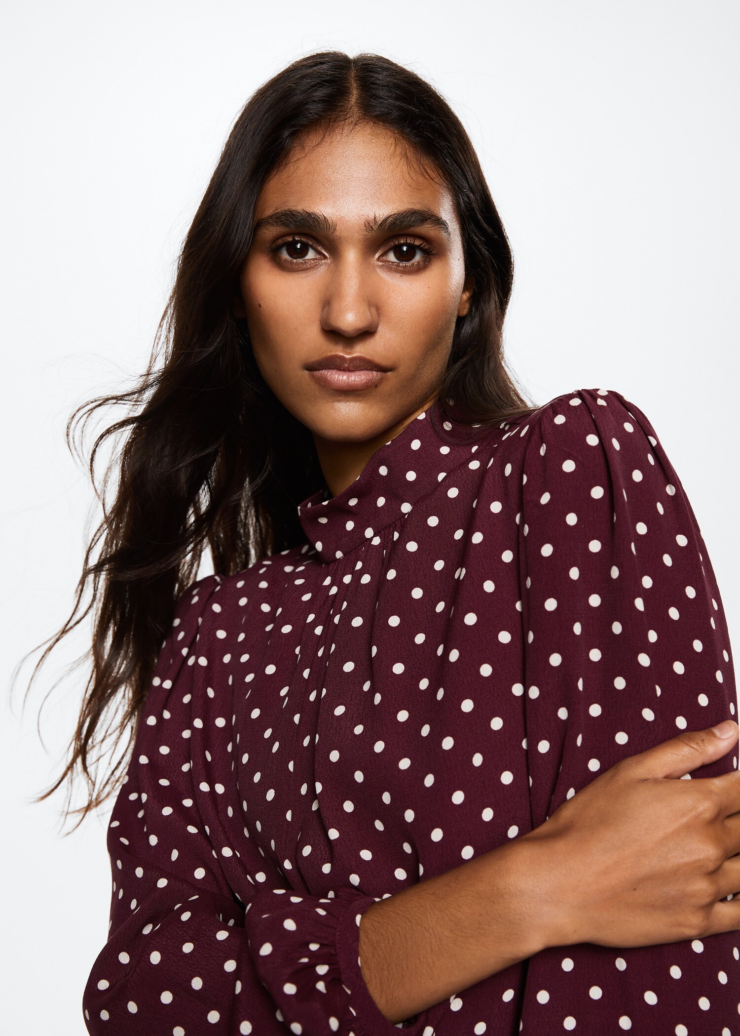 Flowy printed dress - Details of the article 1