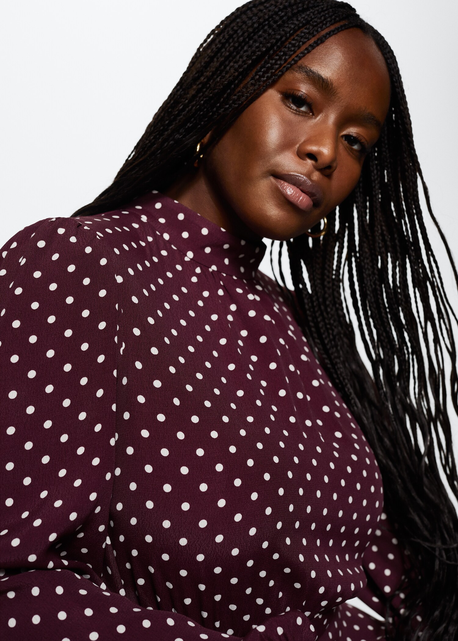 Flowy printed dress - Details of the article 5