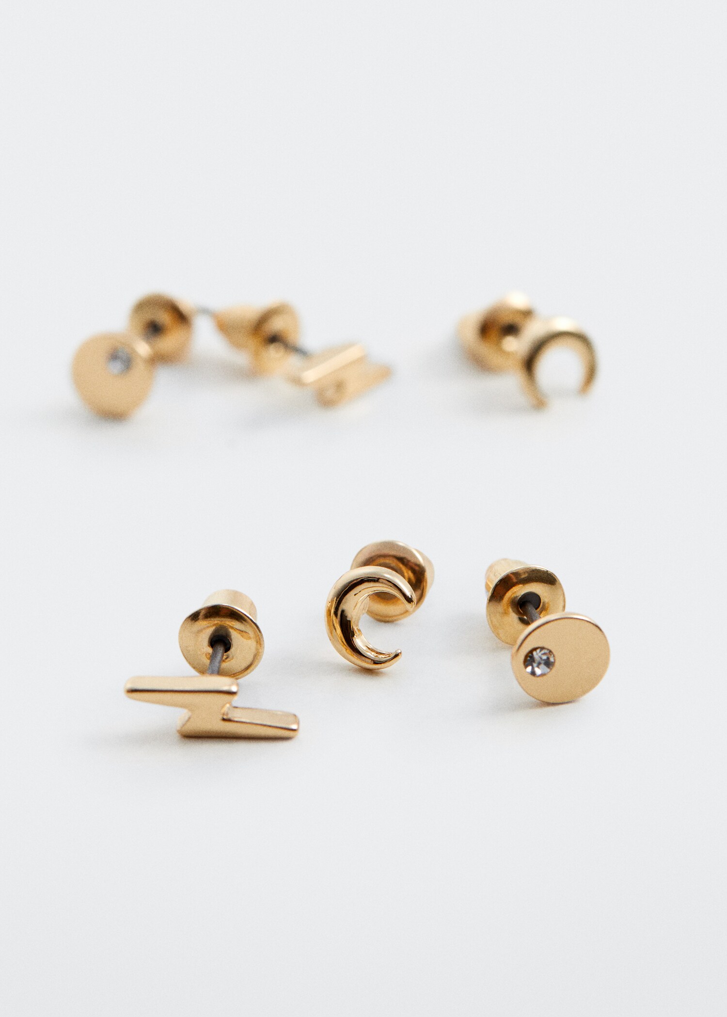 Pack of 3 earrings - Medium plane