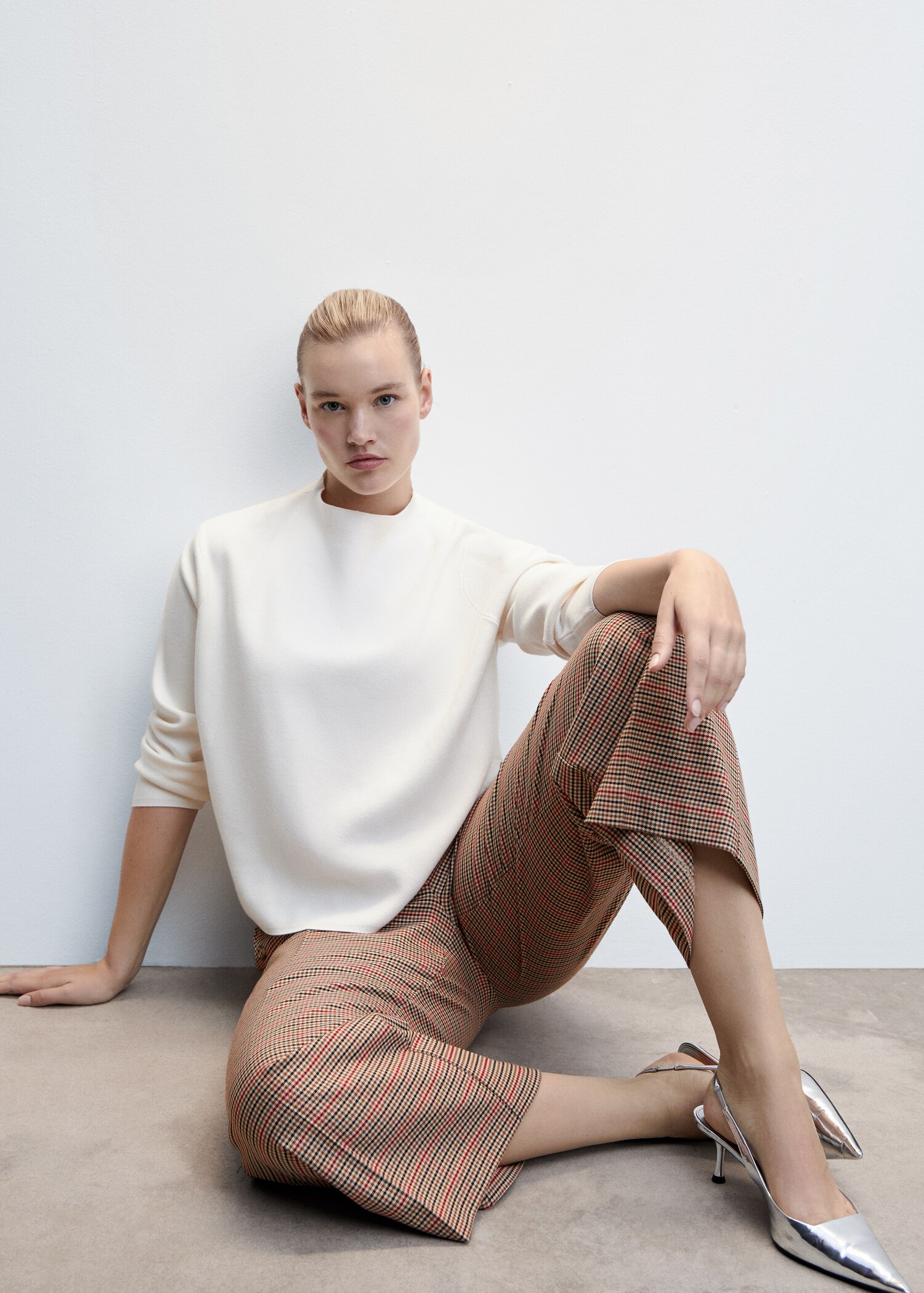 Buttons culottes trousers - Details of the article 4