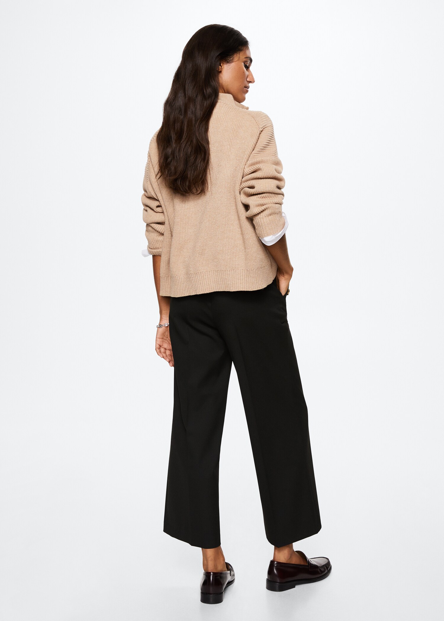 Buttons culottes trousers - Reverse of the article