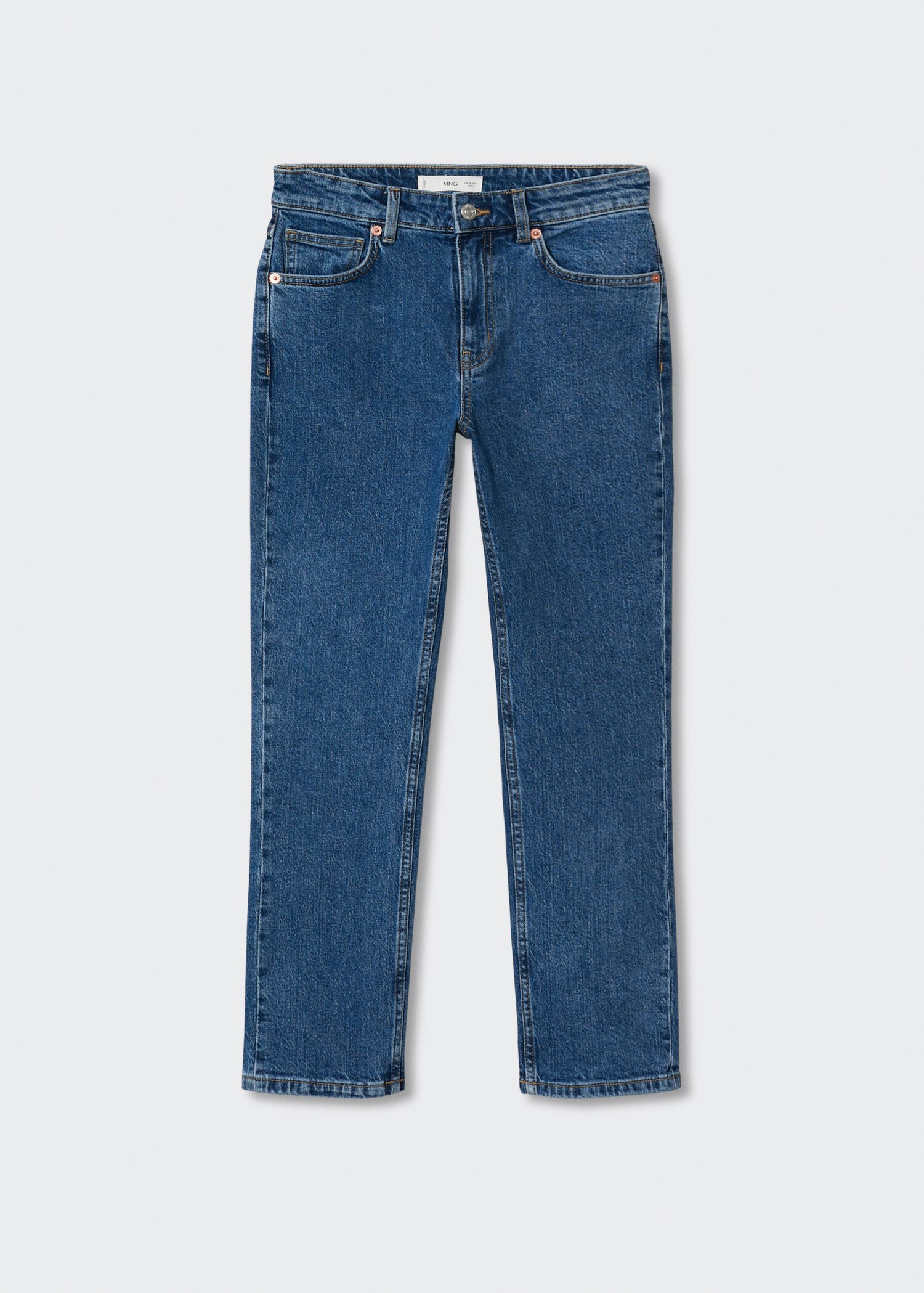 Medium-rise flared jeans  - Article without model