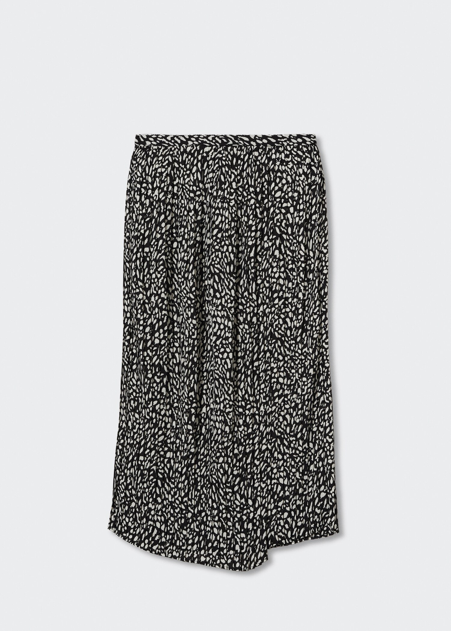 Pleated crossover skirt - Article without model