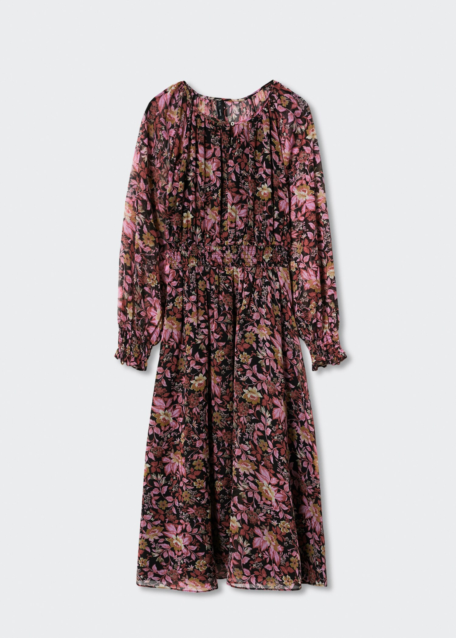 Robe à imprimé fleurs - Article sans modèle