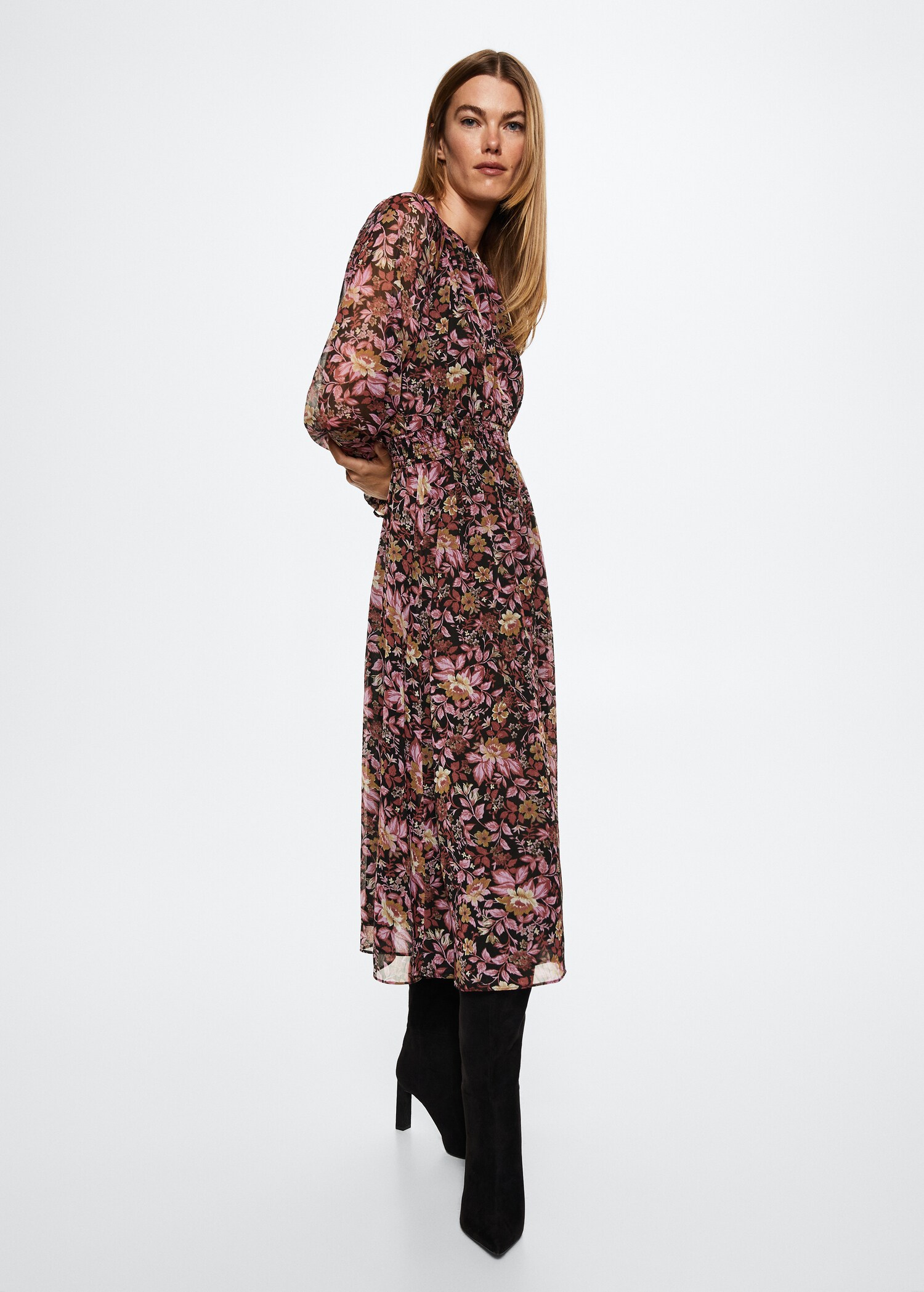 Robe à imprimé fleurs - Détail de l'article 2