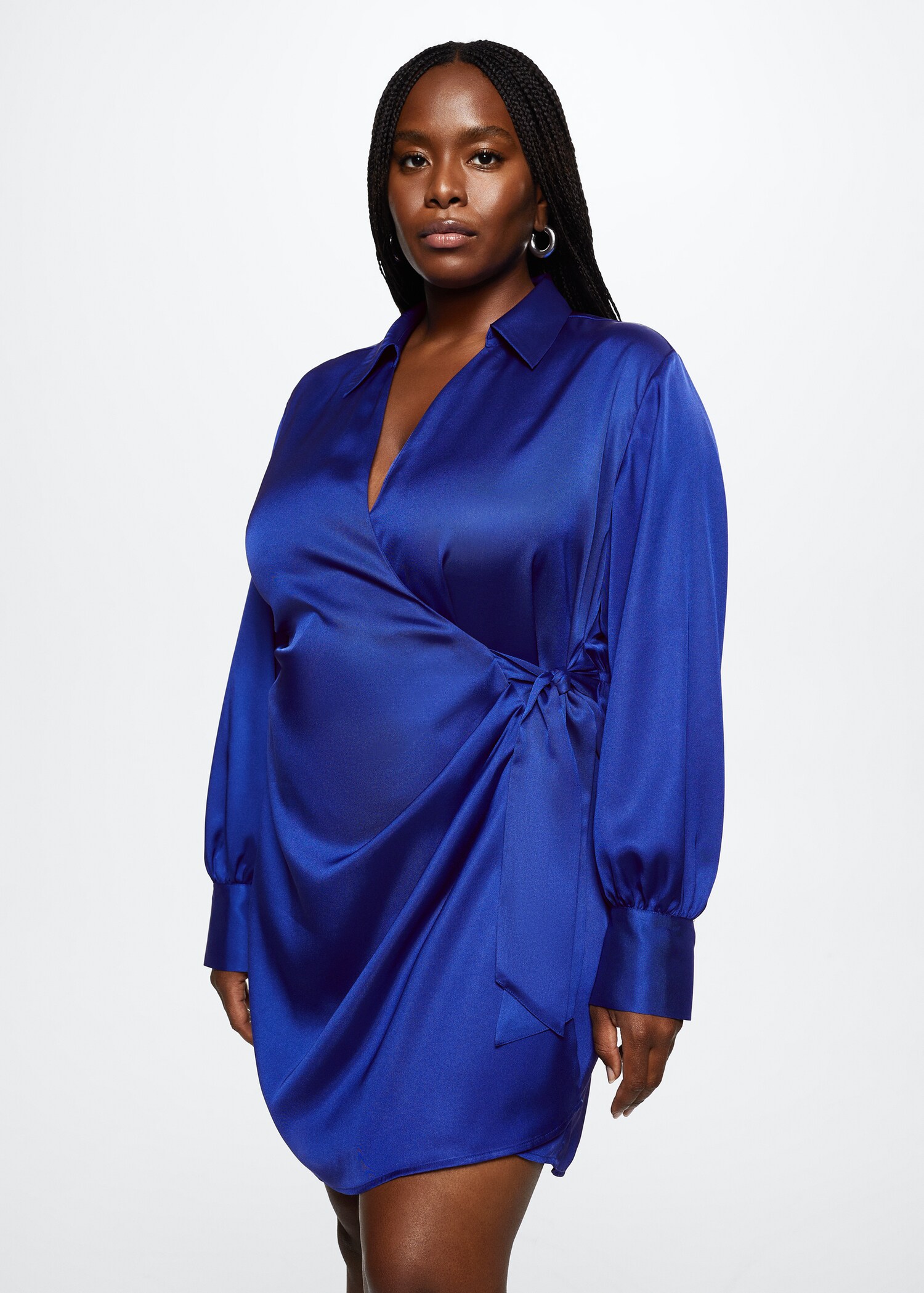 Flowy shirt dress - Details of the article 4
