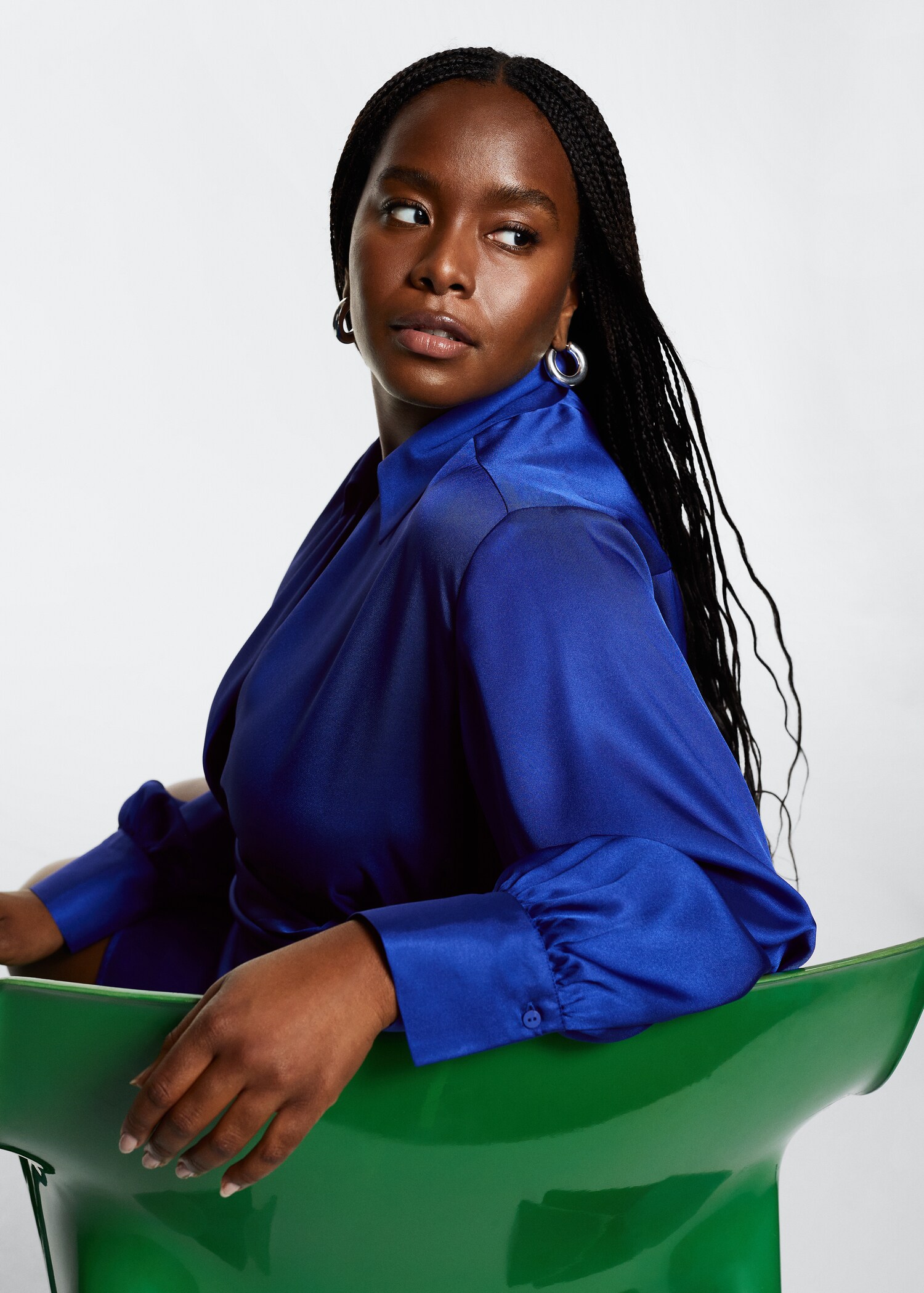 Flowy shirt dress - Details of the article 5