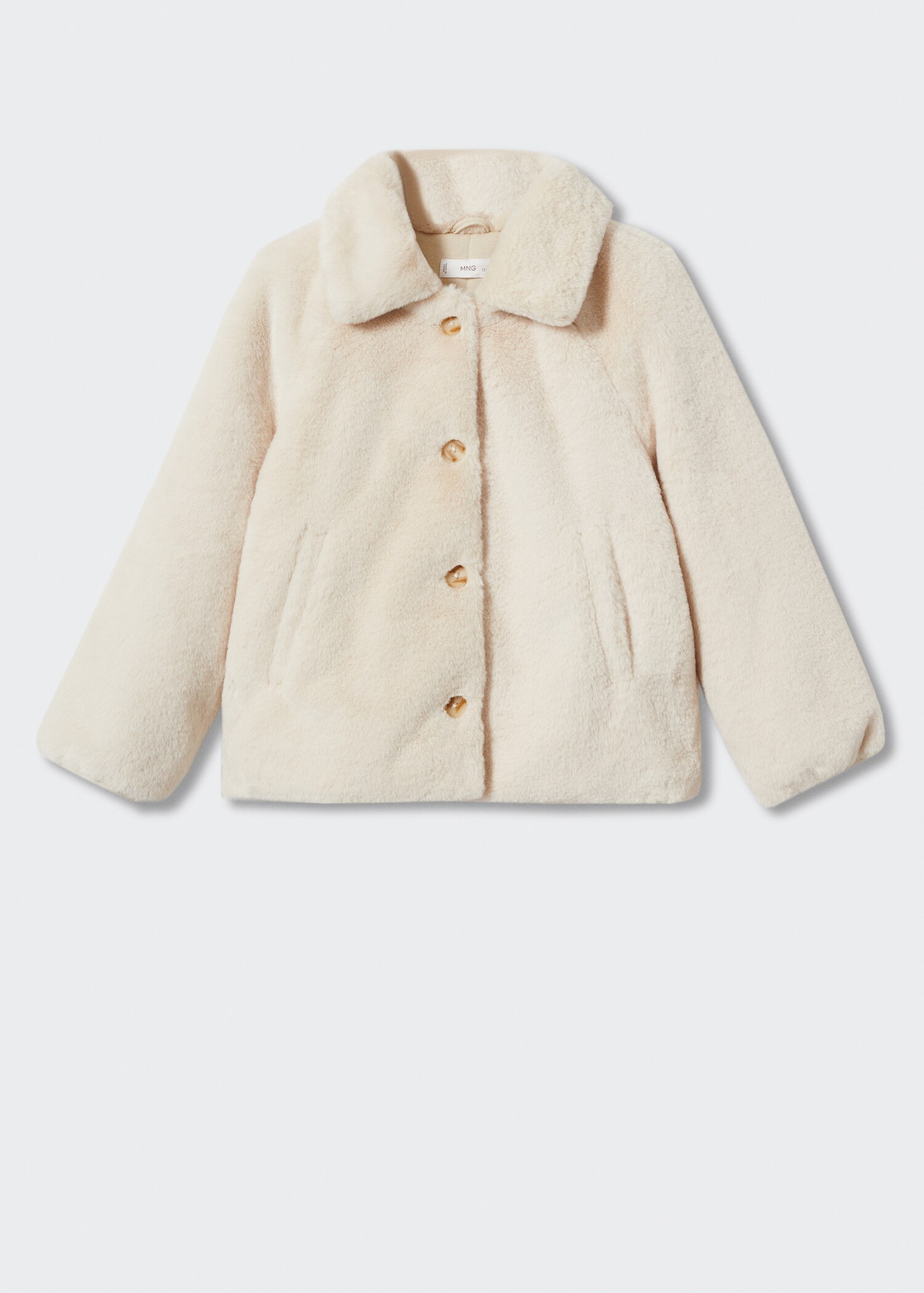 Fur-effect coat - Article without model