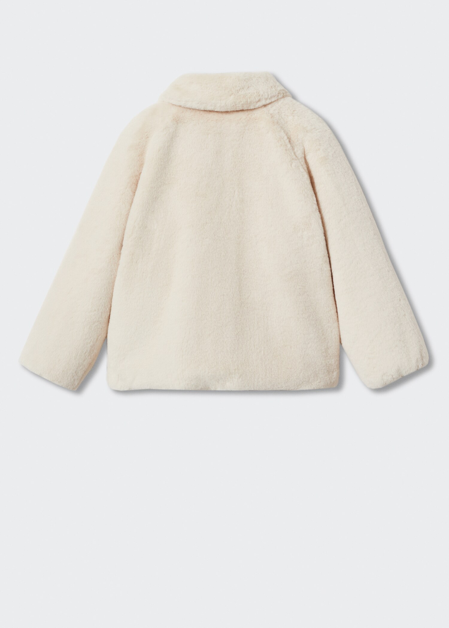 Fur-effect coat - Reverse of the article