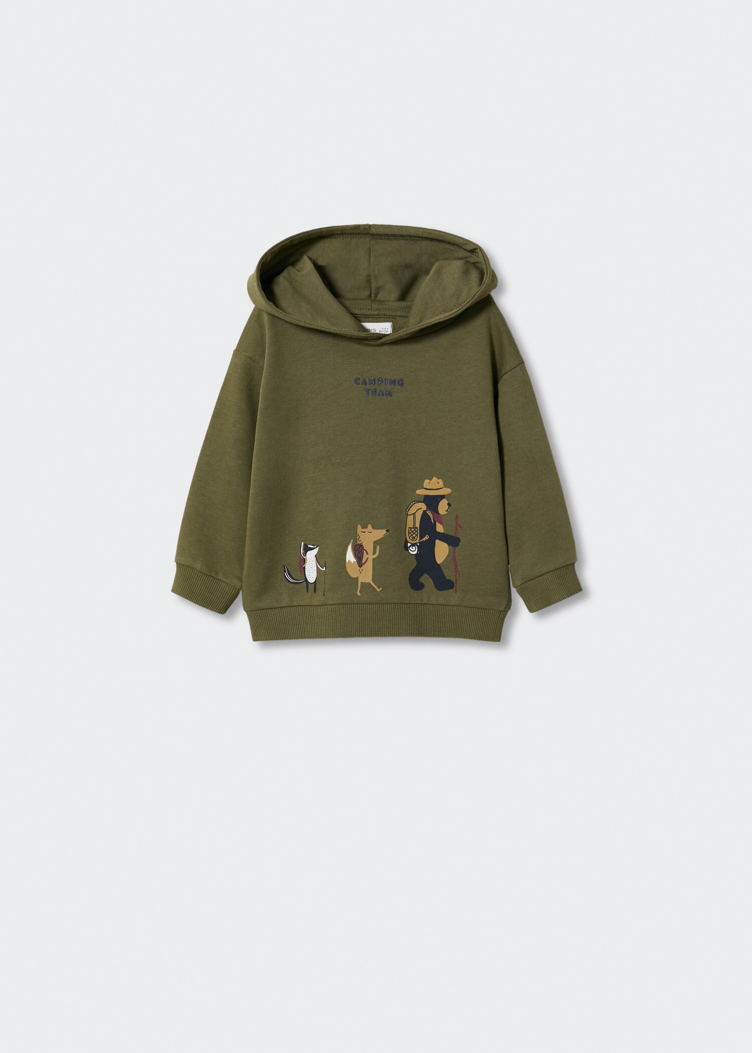 Printed hoodie - Article without model