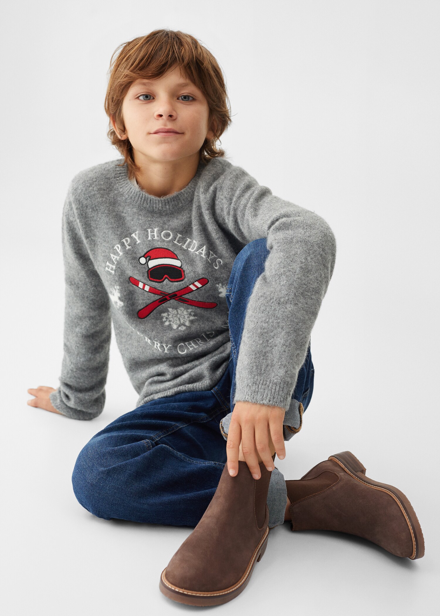 Knit embroidered sweater - Details of the article 2