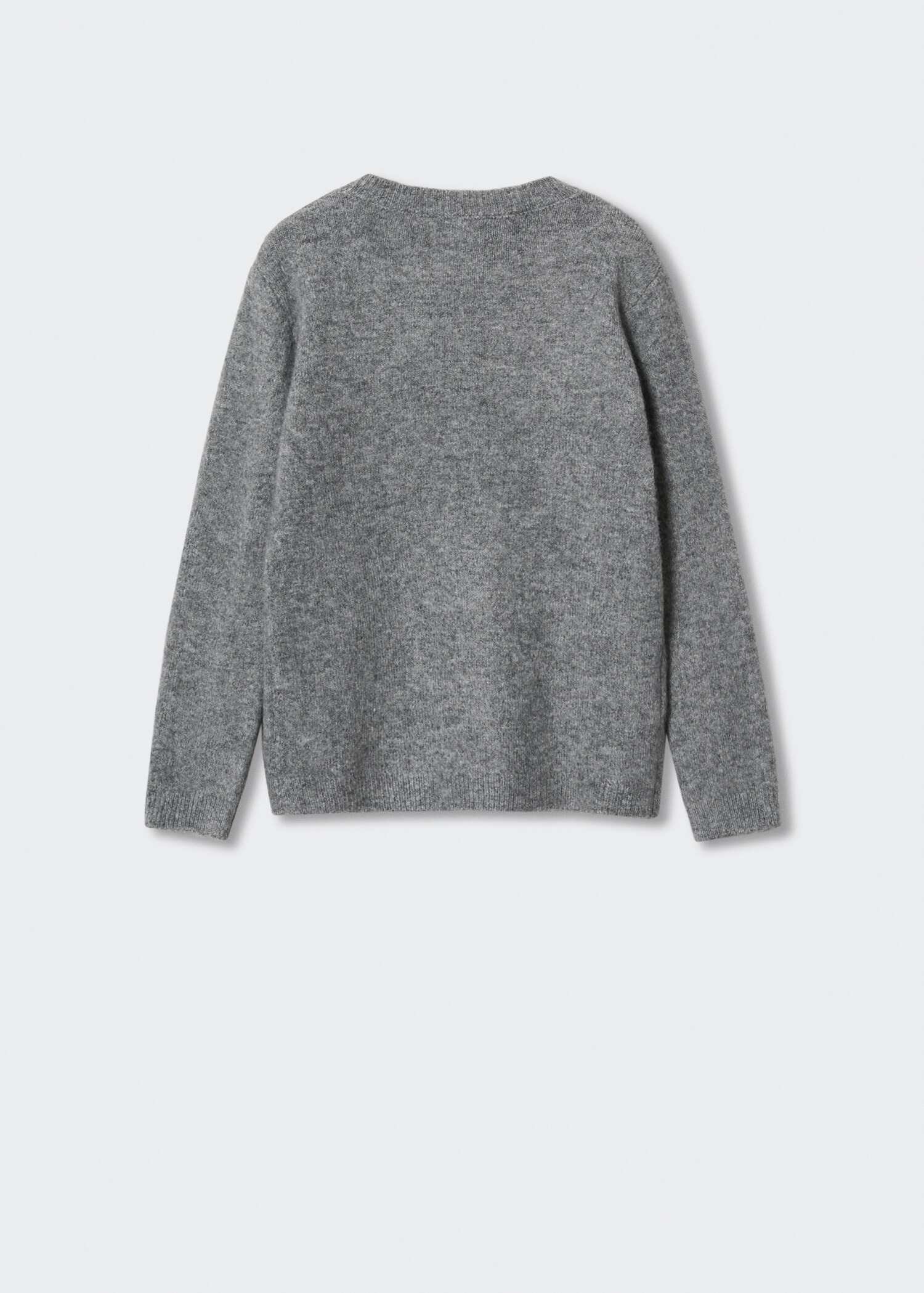 Knit embroidered sweater - Reverse of the article