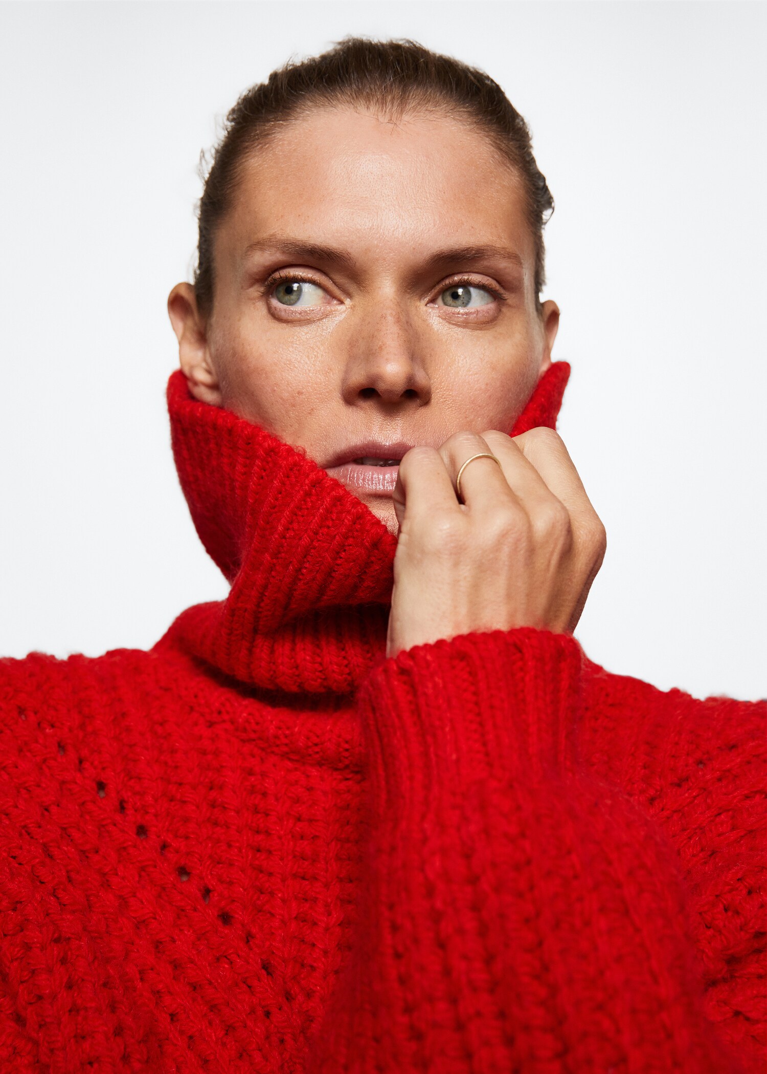 Robe maille col roulé - Détail de l'article 4