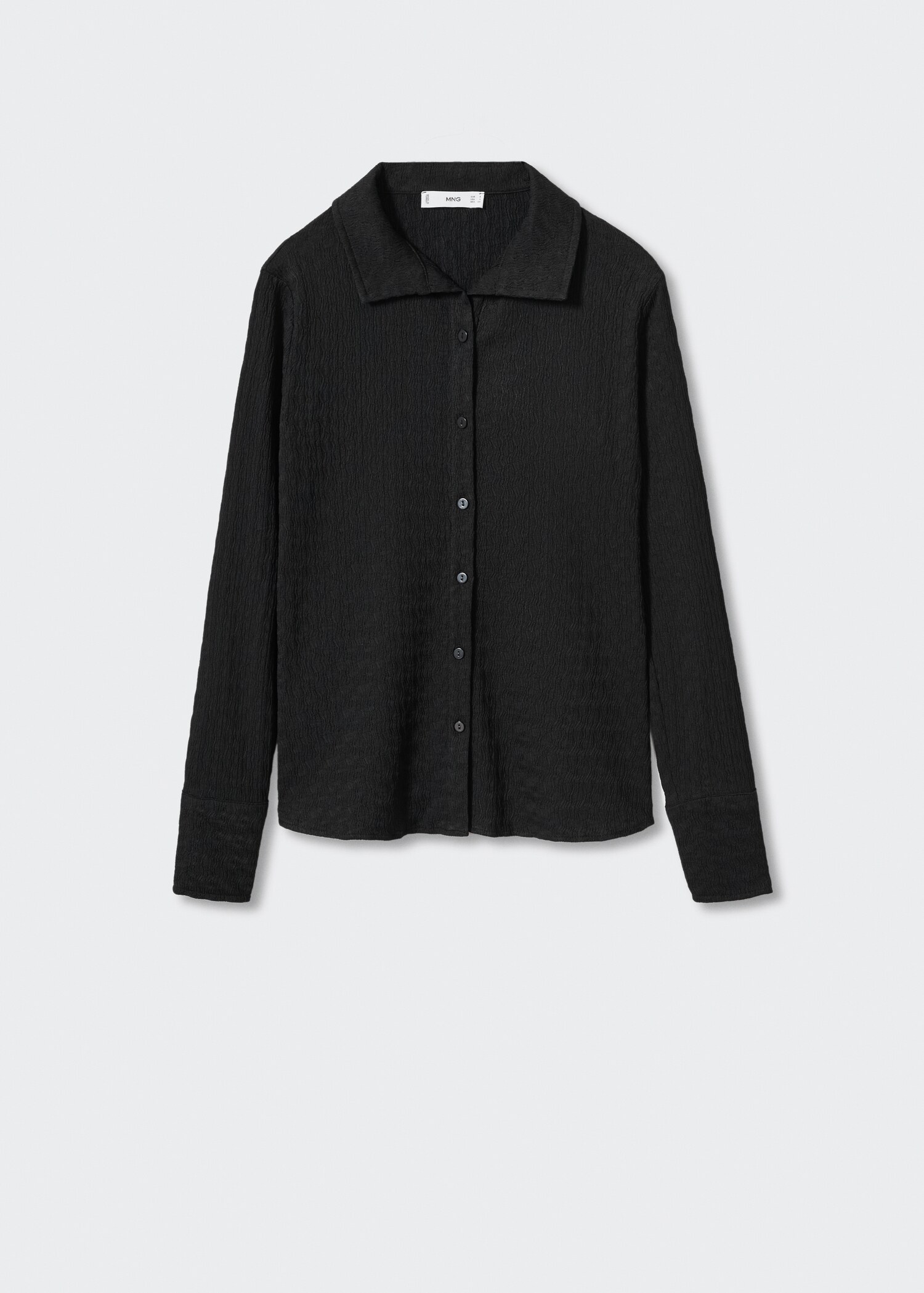 Textured shirt - Article without model