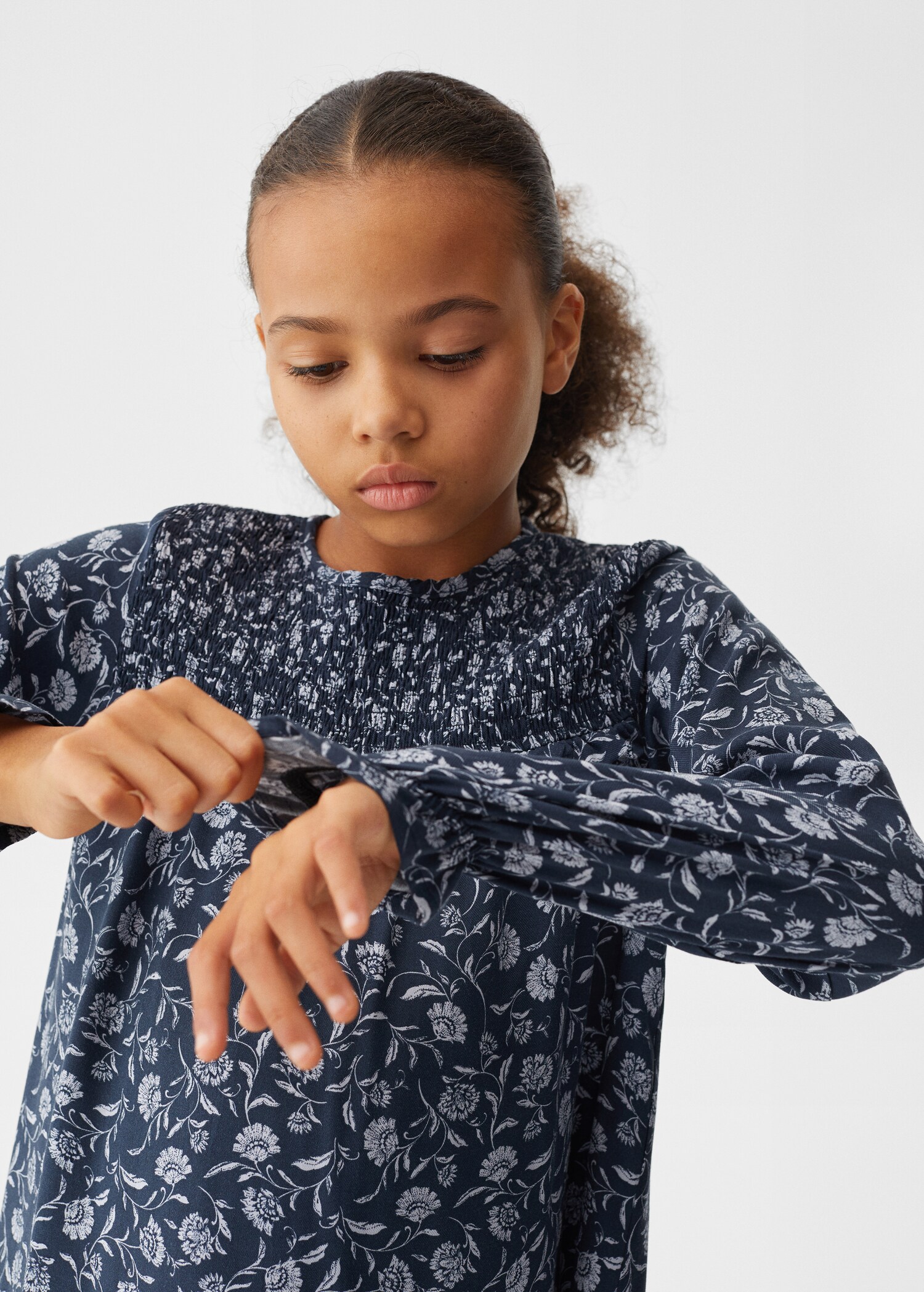Floral print dress - Details of the article 1