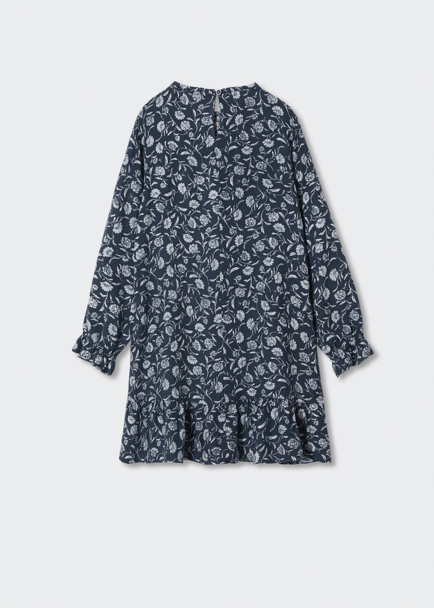 Floral print dress - Reverse of the article