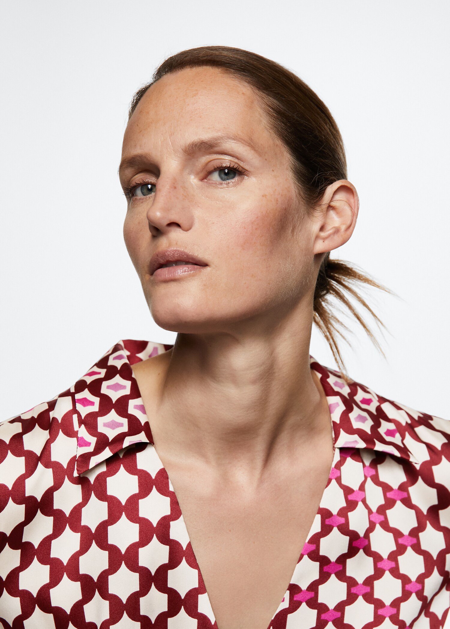 Robe chemisier imprimée - Détail de l'article 1