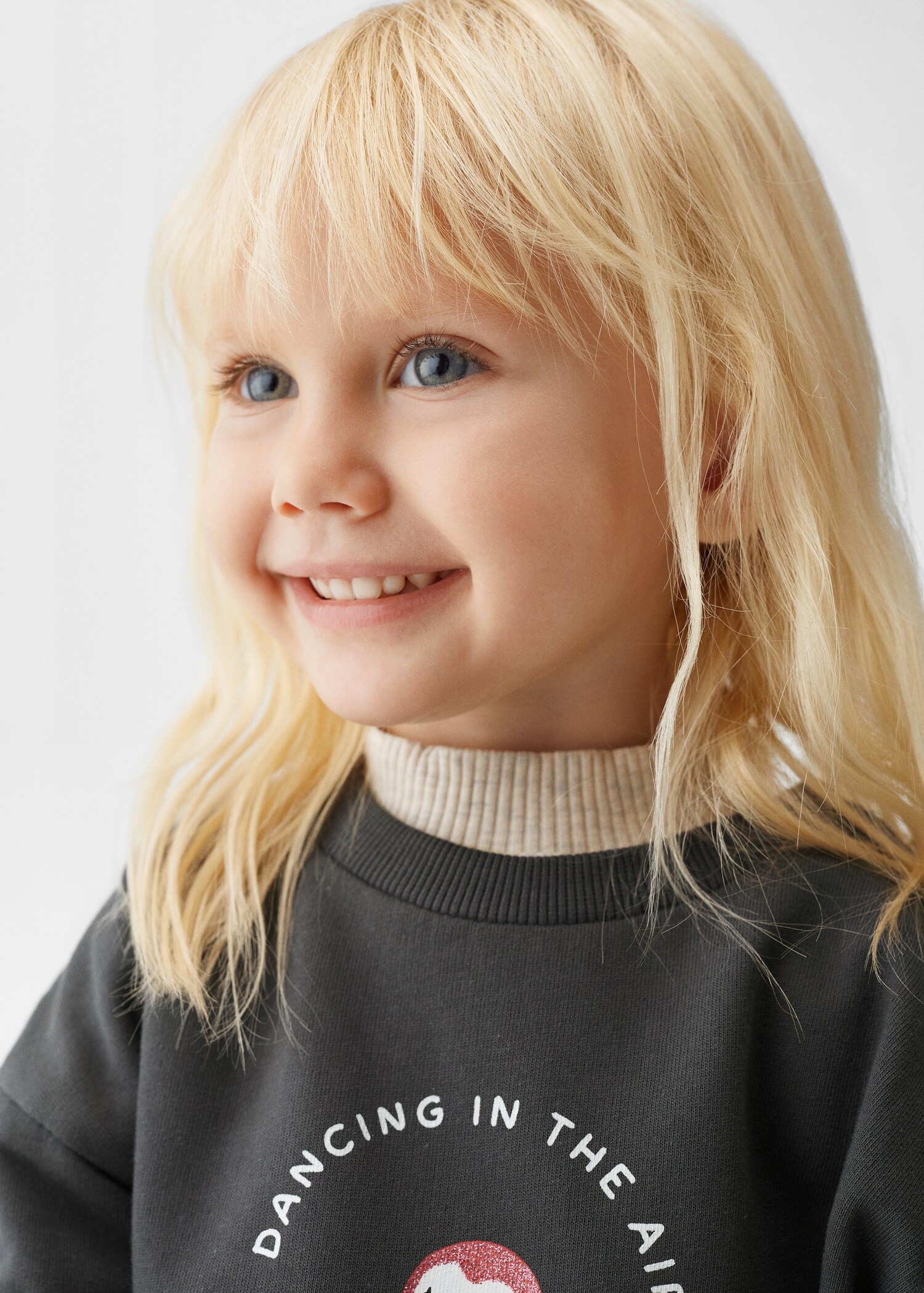 Robe sweat-shirt coton  - Détail de l'article 1
