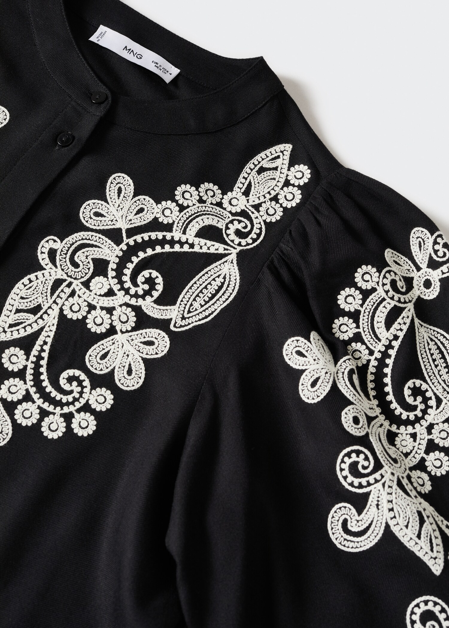 Floral embroidery blouse - Details of the article 8