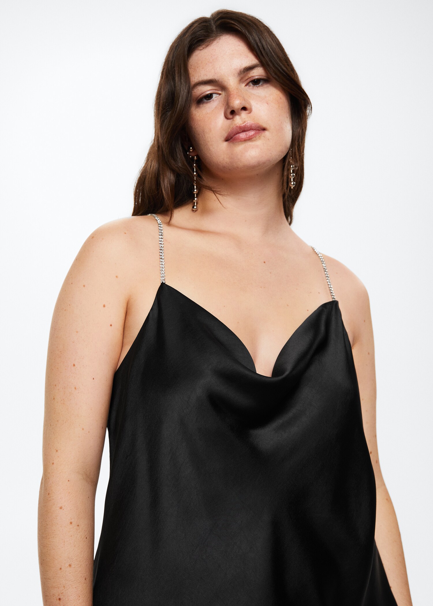 Lingerie-Top mit schmuckverziertem Träger - Detail des Artikels 5