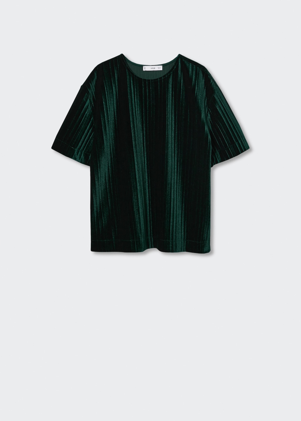 Green velvet t shirt hot sale