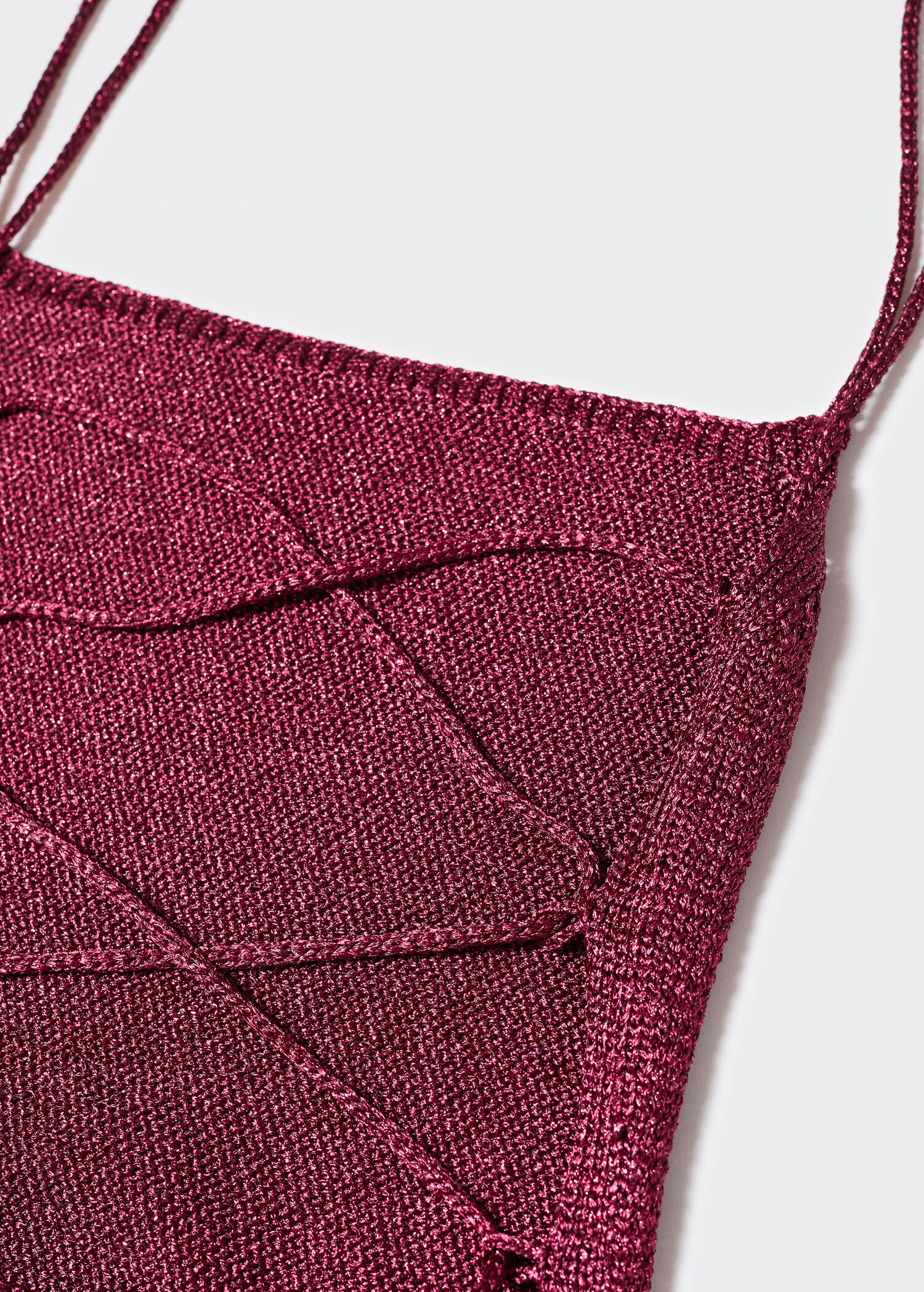 Lurex opening dress - Details of the article 8