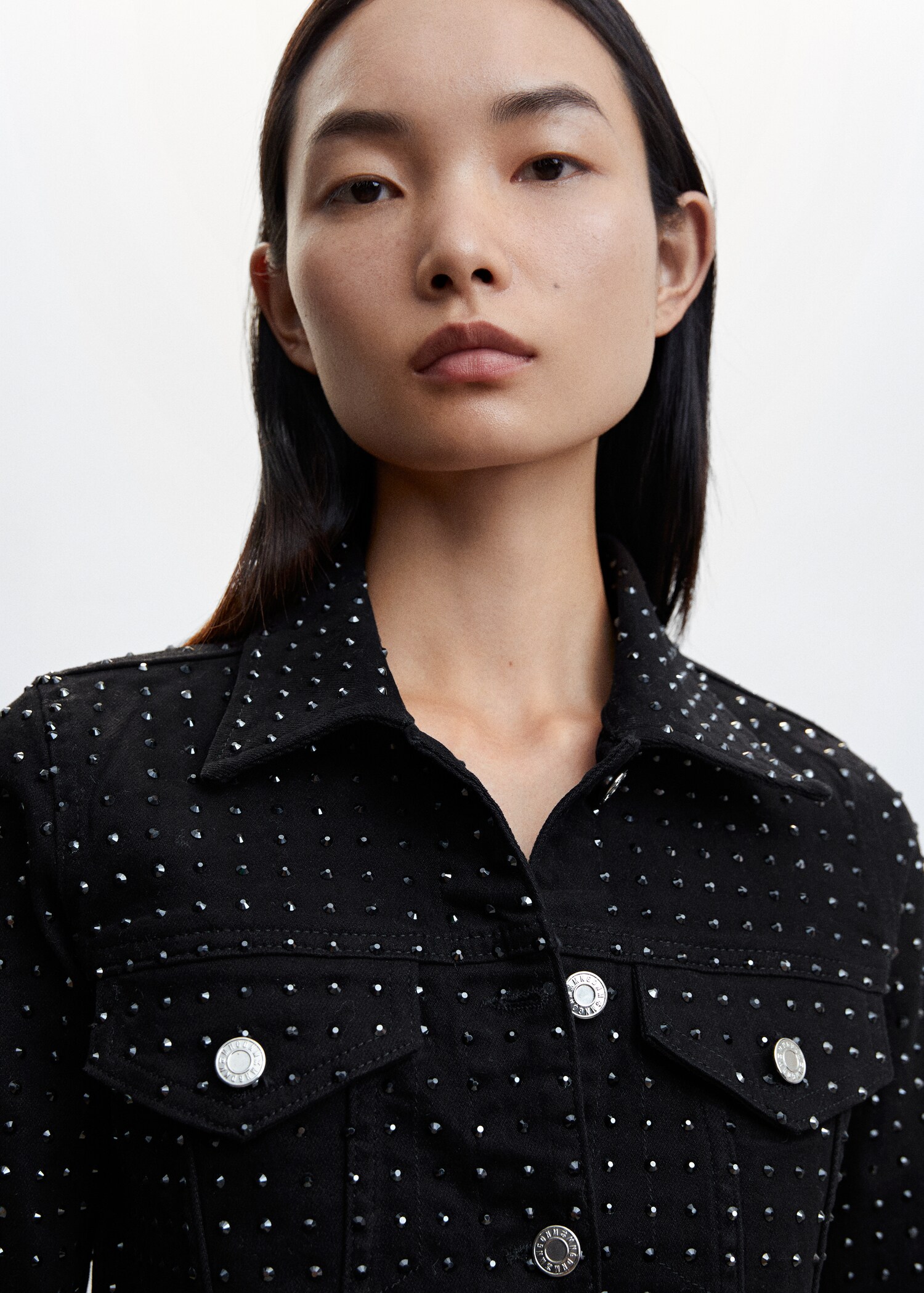 Denim jacket with rhinestones - Details of the article 6