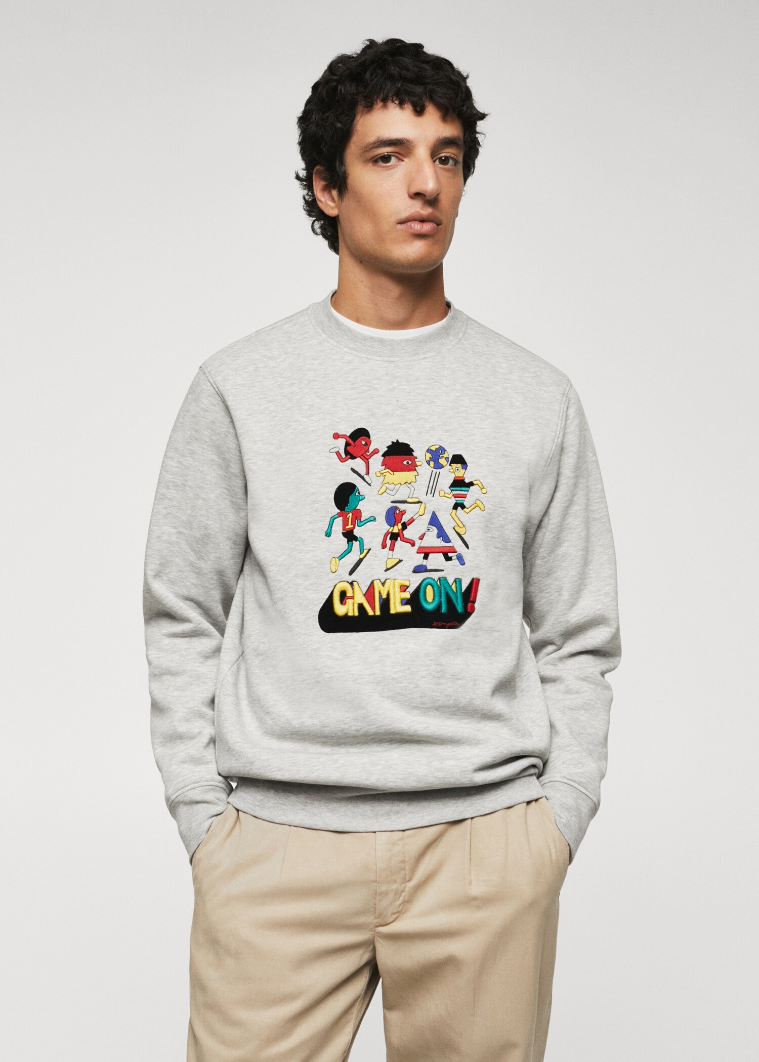 Jeremyville World Cup sweatshirt - Medium plane