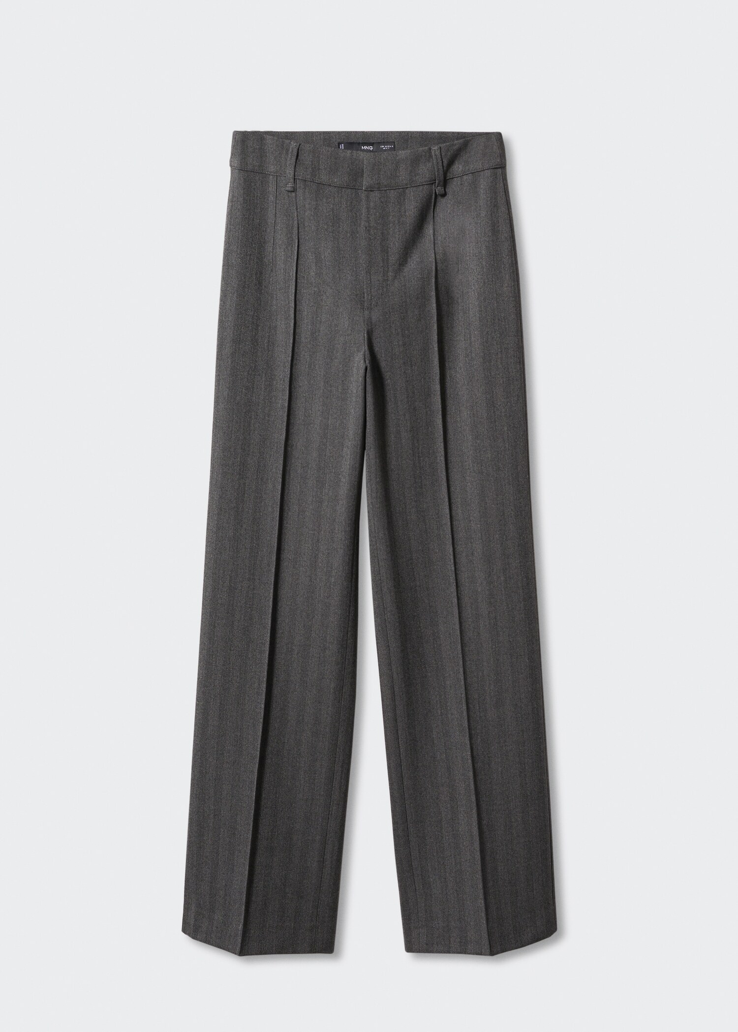 Straight striped trousers - Article without model