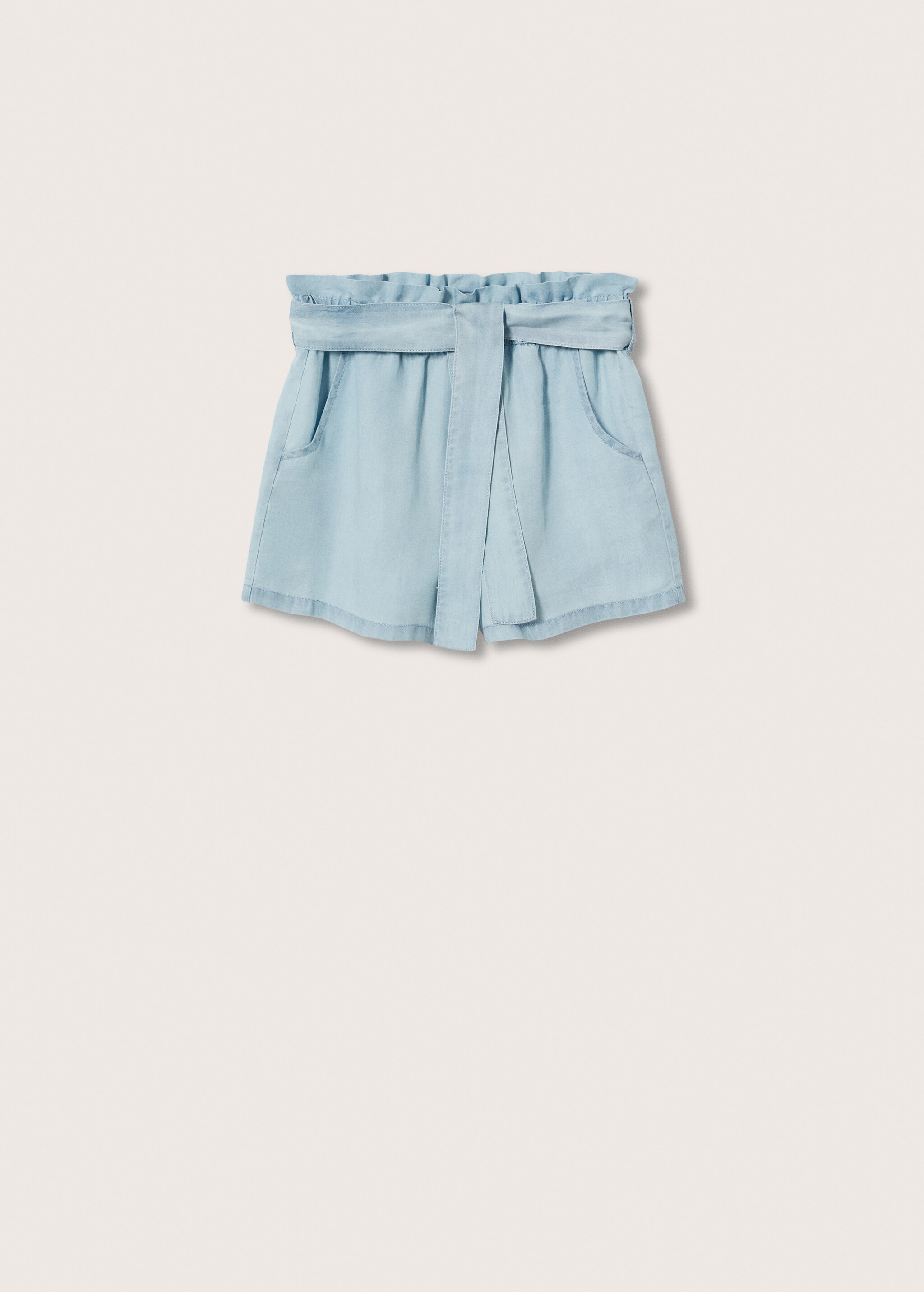 Bow lyocell shorts - Article without model