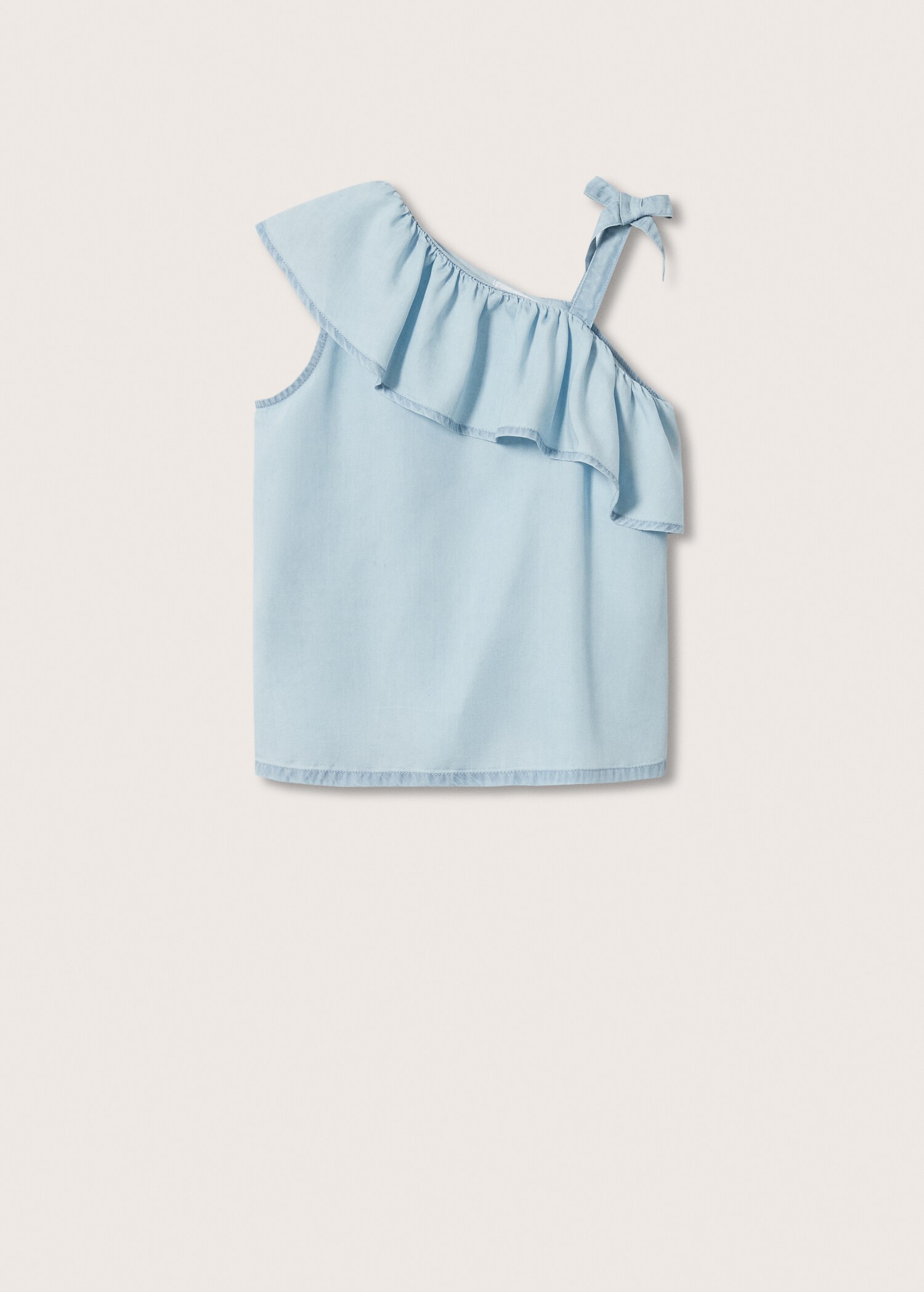 Blusa assimétrica folho - Artigo sem modelo