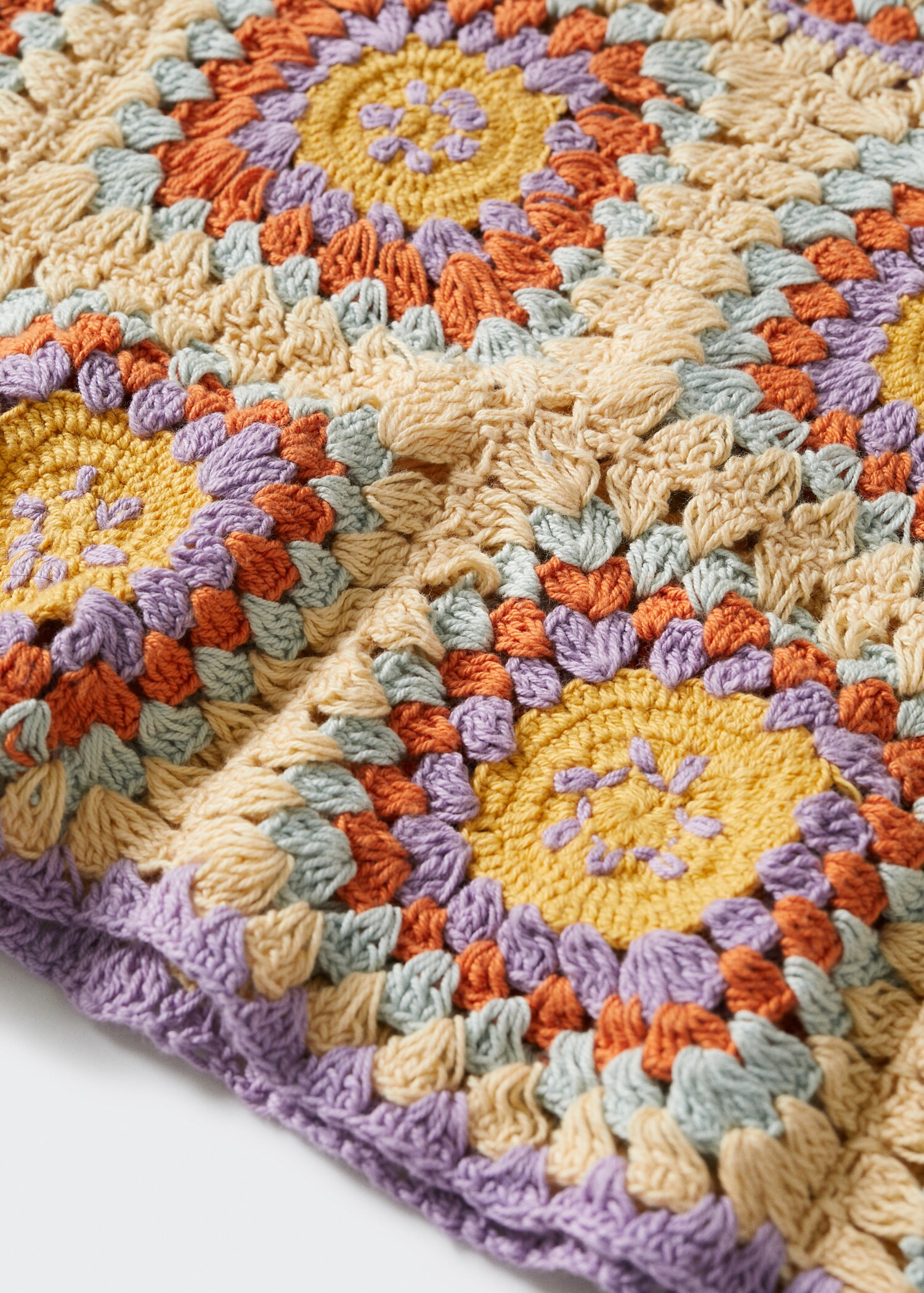 Cotton crochet sweater - Details of the article 8
