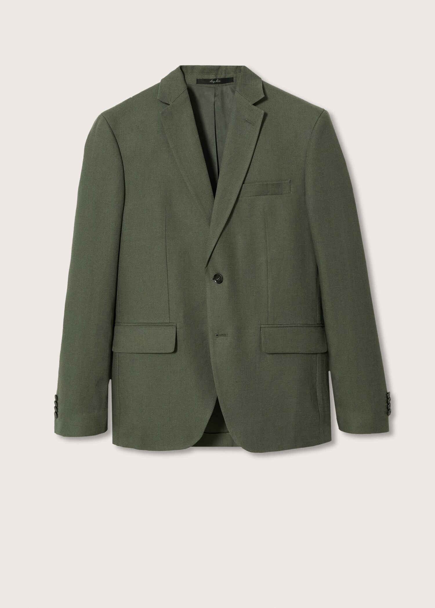 100% linen slim fit blazer - Article without model