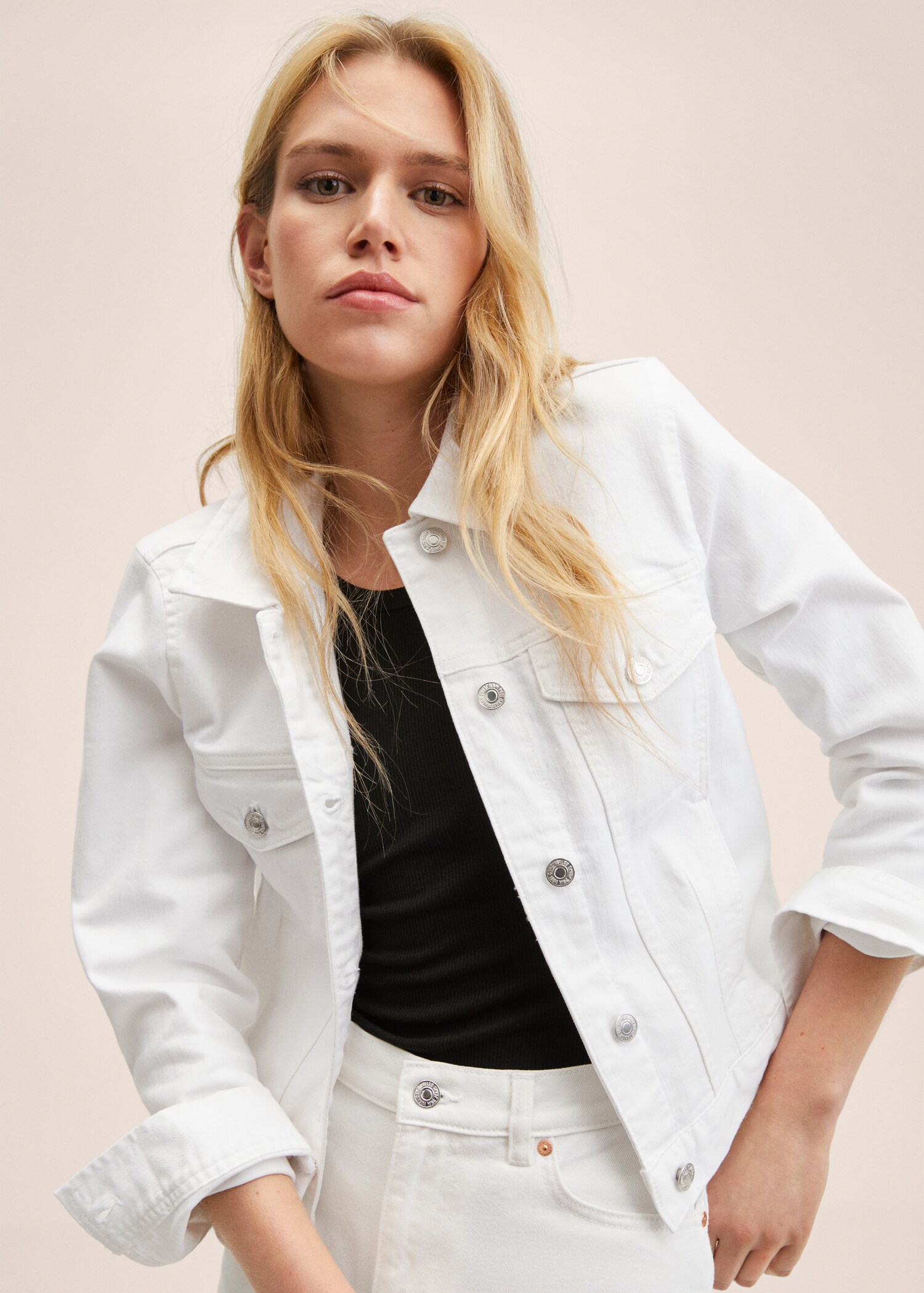 Pocketed denim jacket - Details of the article 6