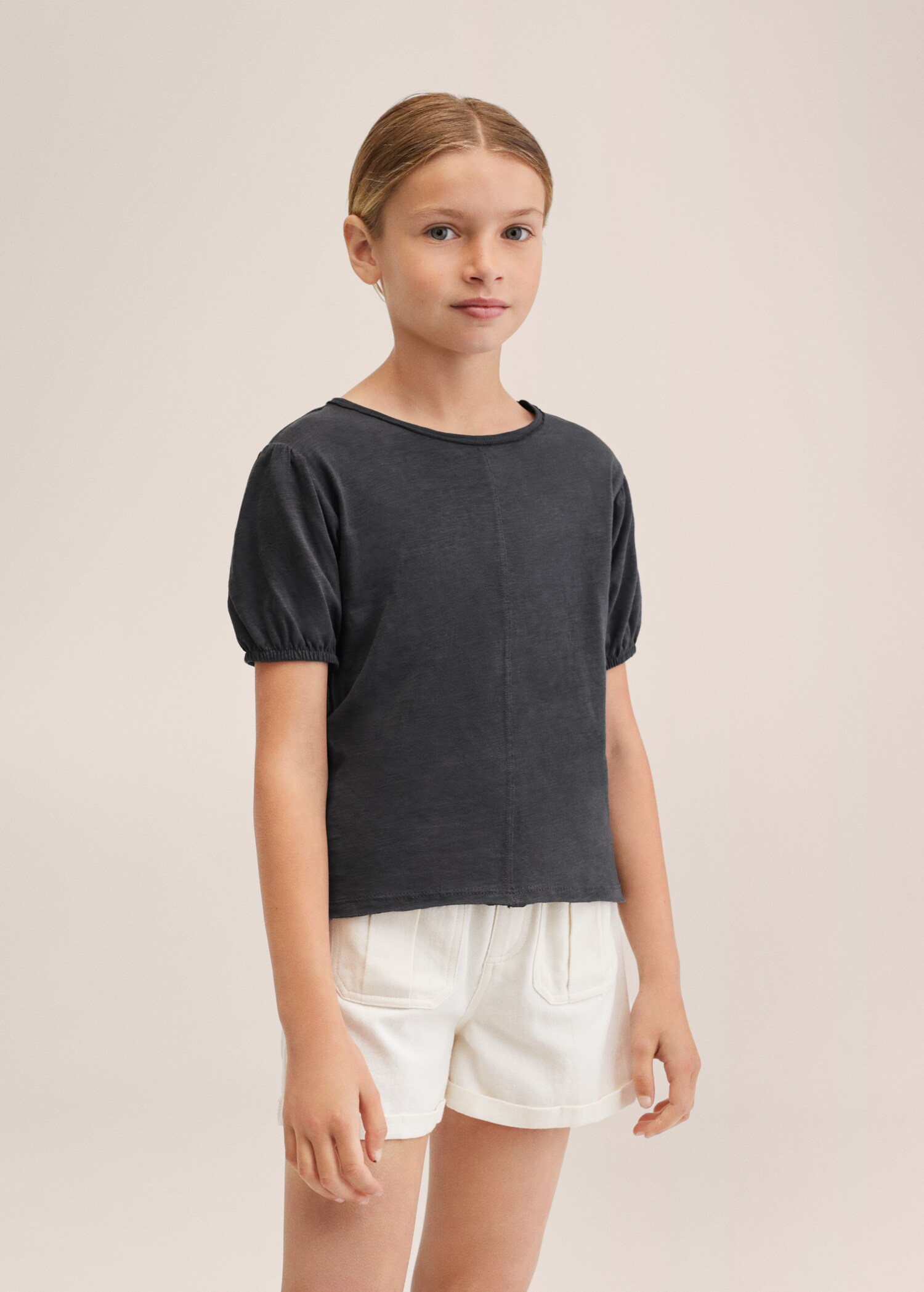 Stretchy sleeve t-shirt - Details of the article 3