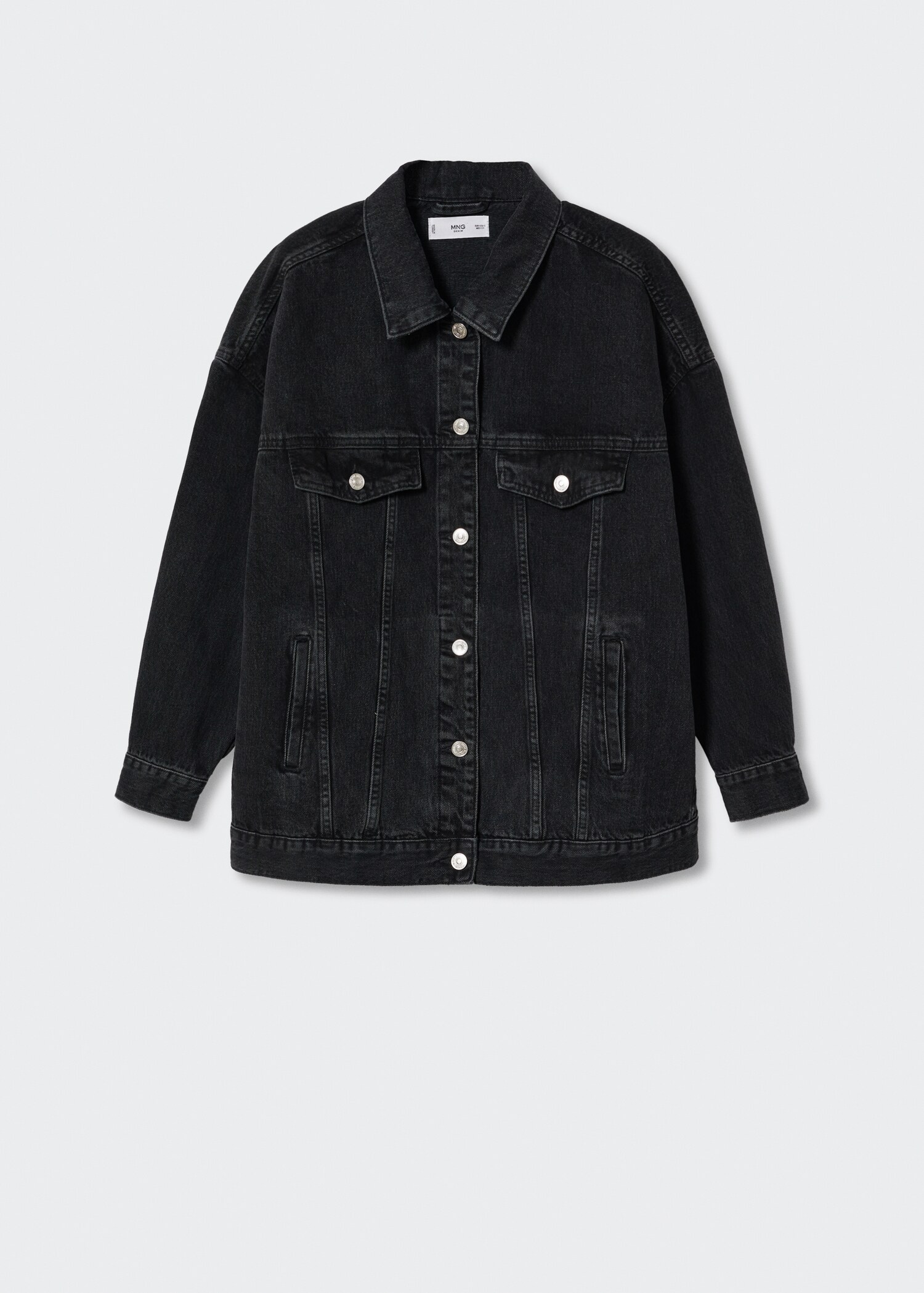 Oversize denim jacket - Article without model