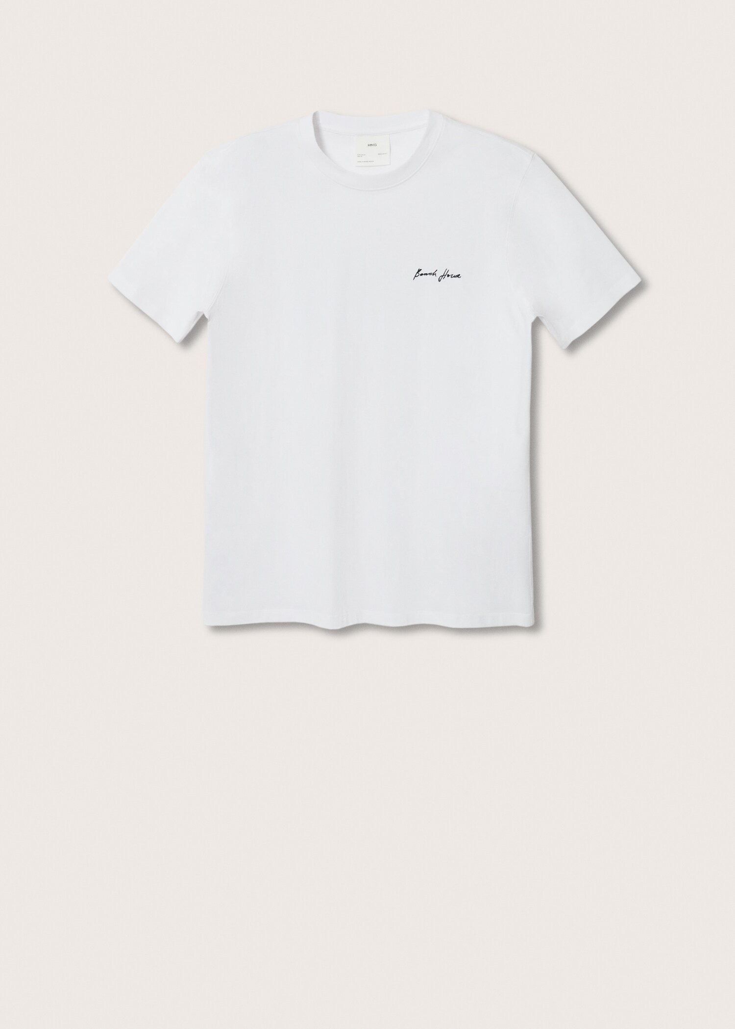 T-shirt algodão estampado - Artigo sem modelo