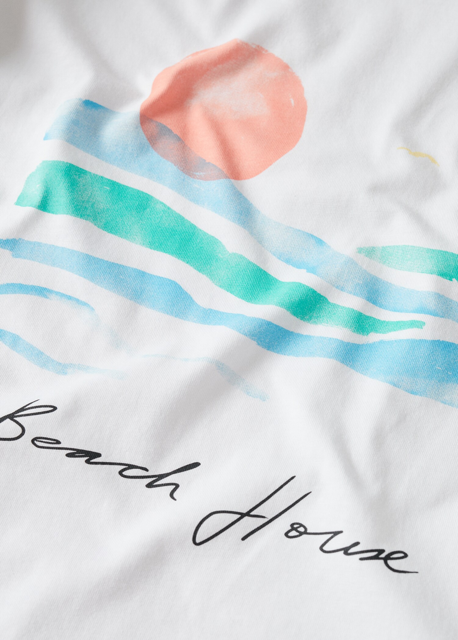 T-shirt algodão estampado - Pormenor do artigo 8