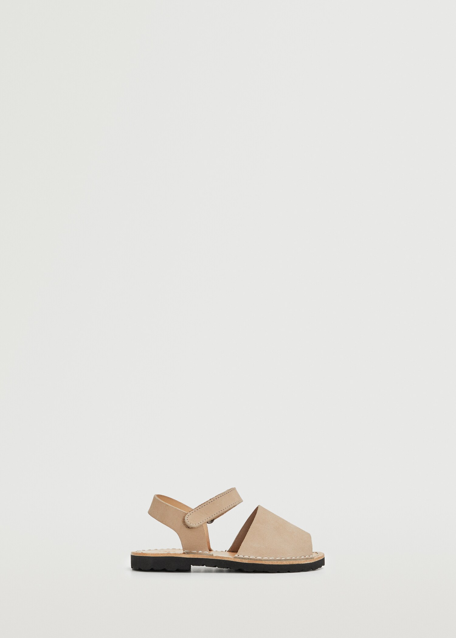 Velcro leather sandal - Article without model