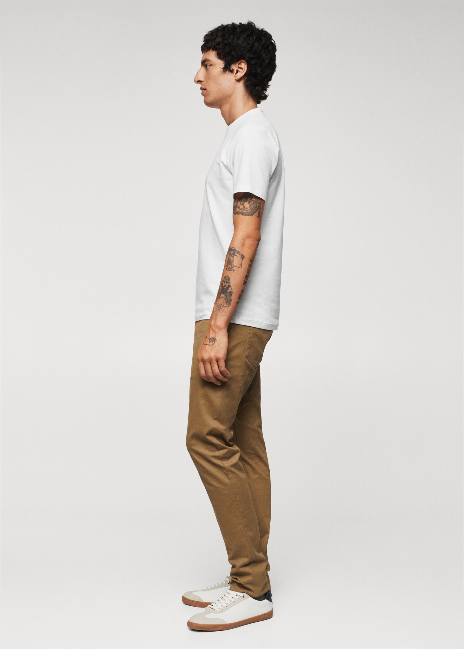 Stretch cotton T-shirt - Details of the article 6