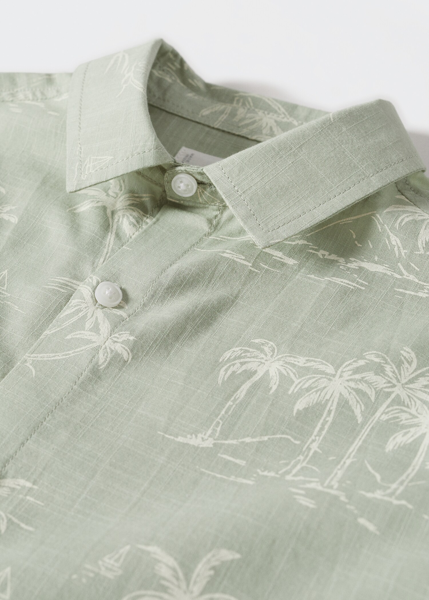 Tropical print shirt - Details of the article 8