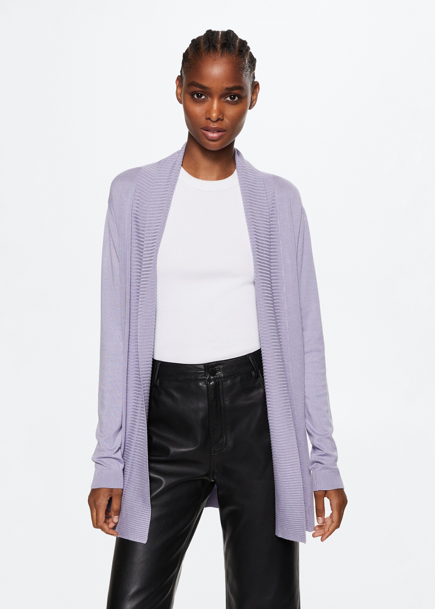 Feiner Strickcardigan - Mittlere Ansicht