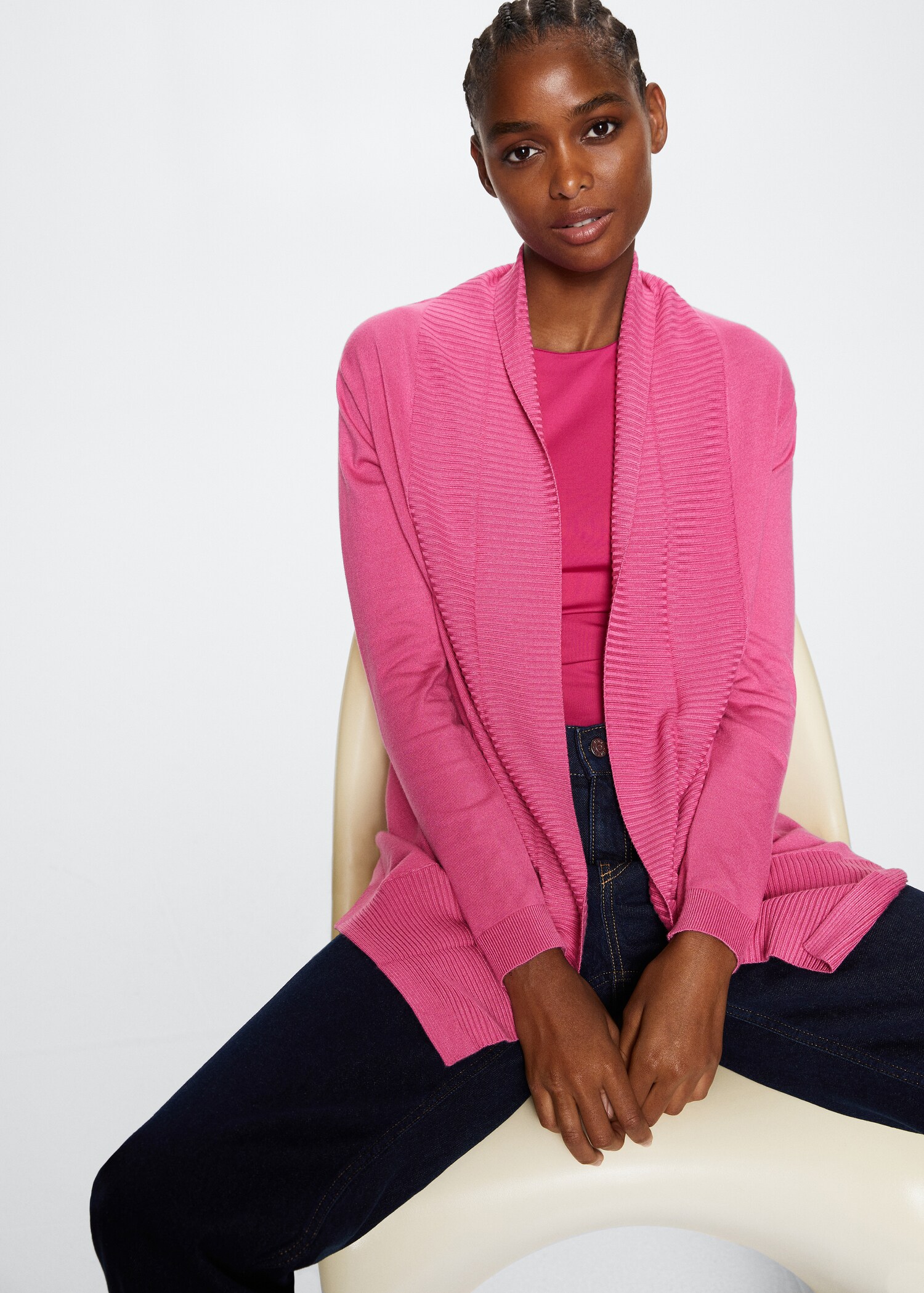 Feiner Strickcardigan - Detail des Artikels 2