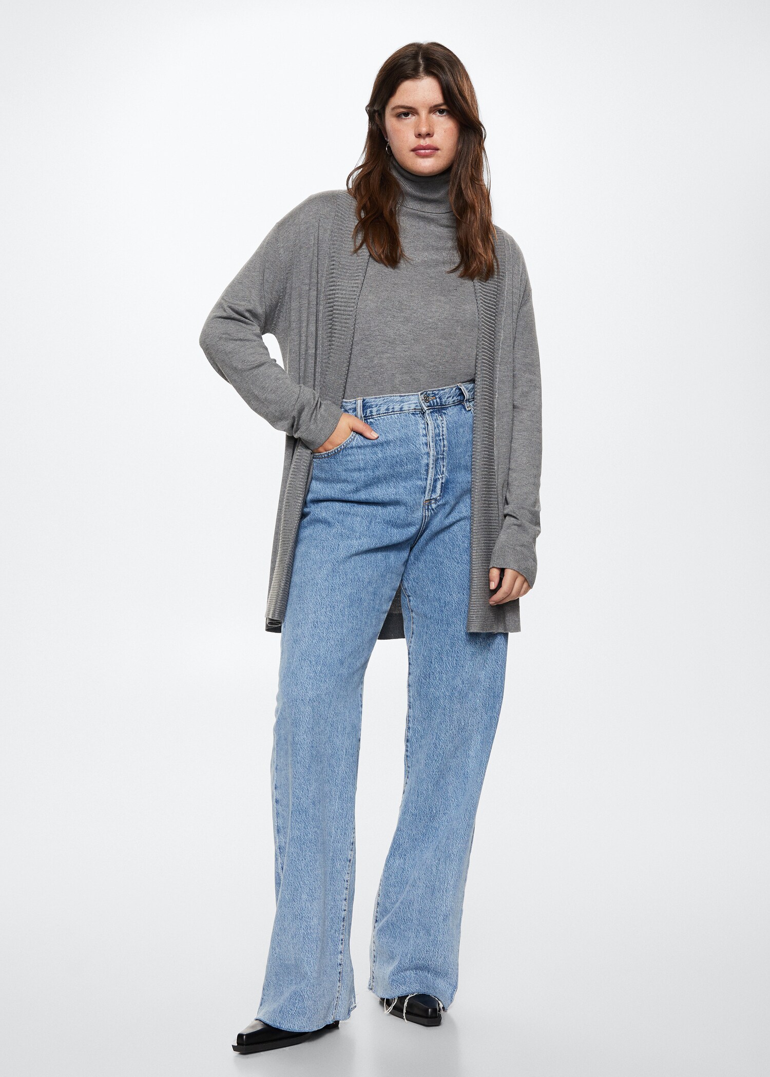 Fine-knit cardigan - Details of the article 3