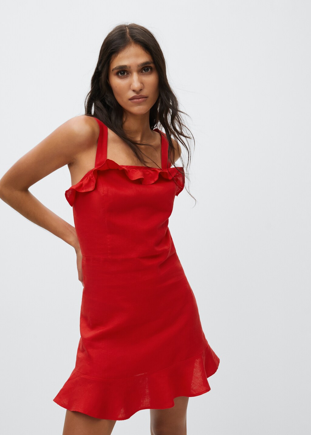 100 linen dress