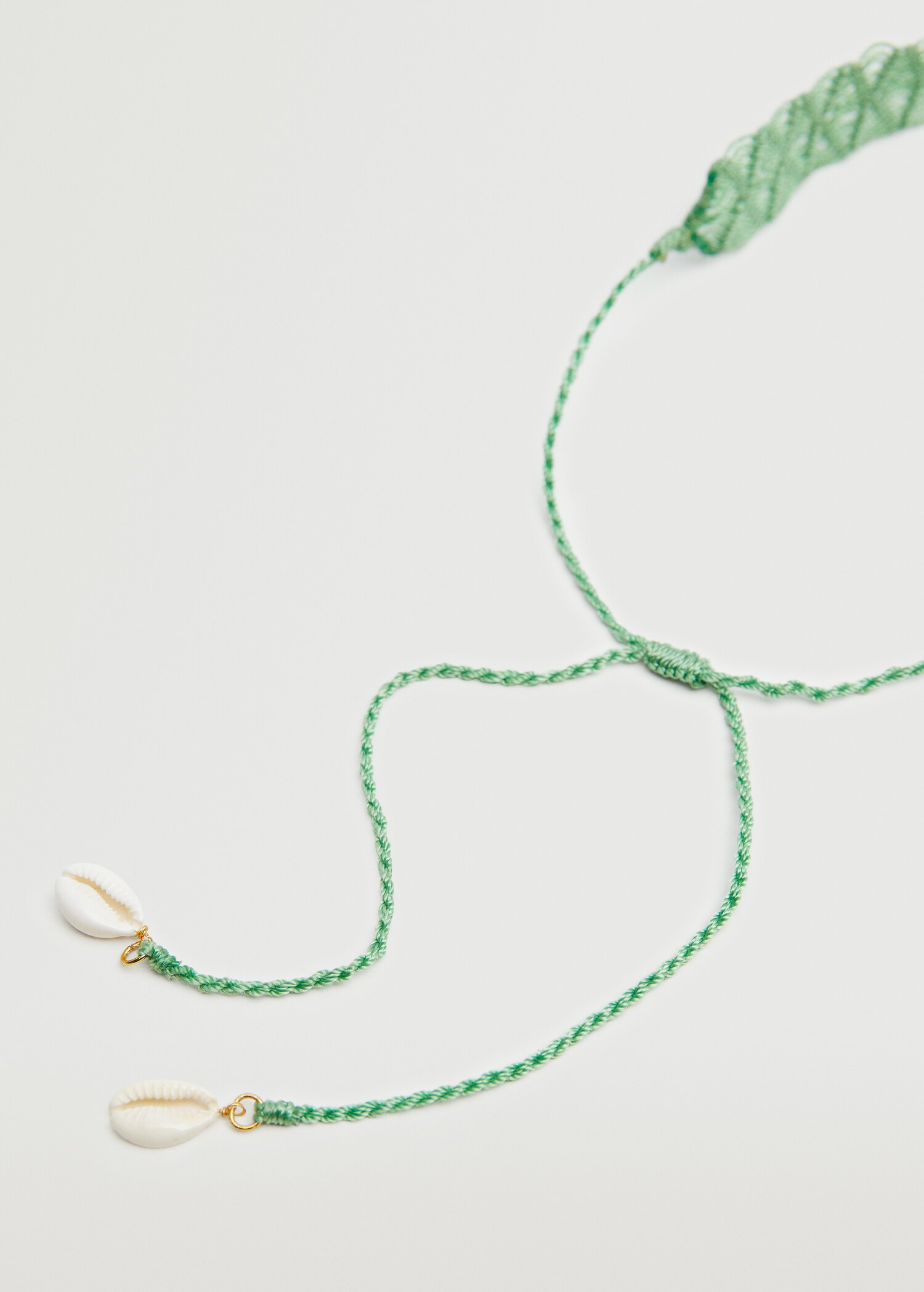 Braided choker necklace - Details of the article 2